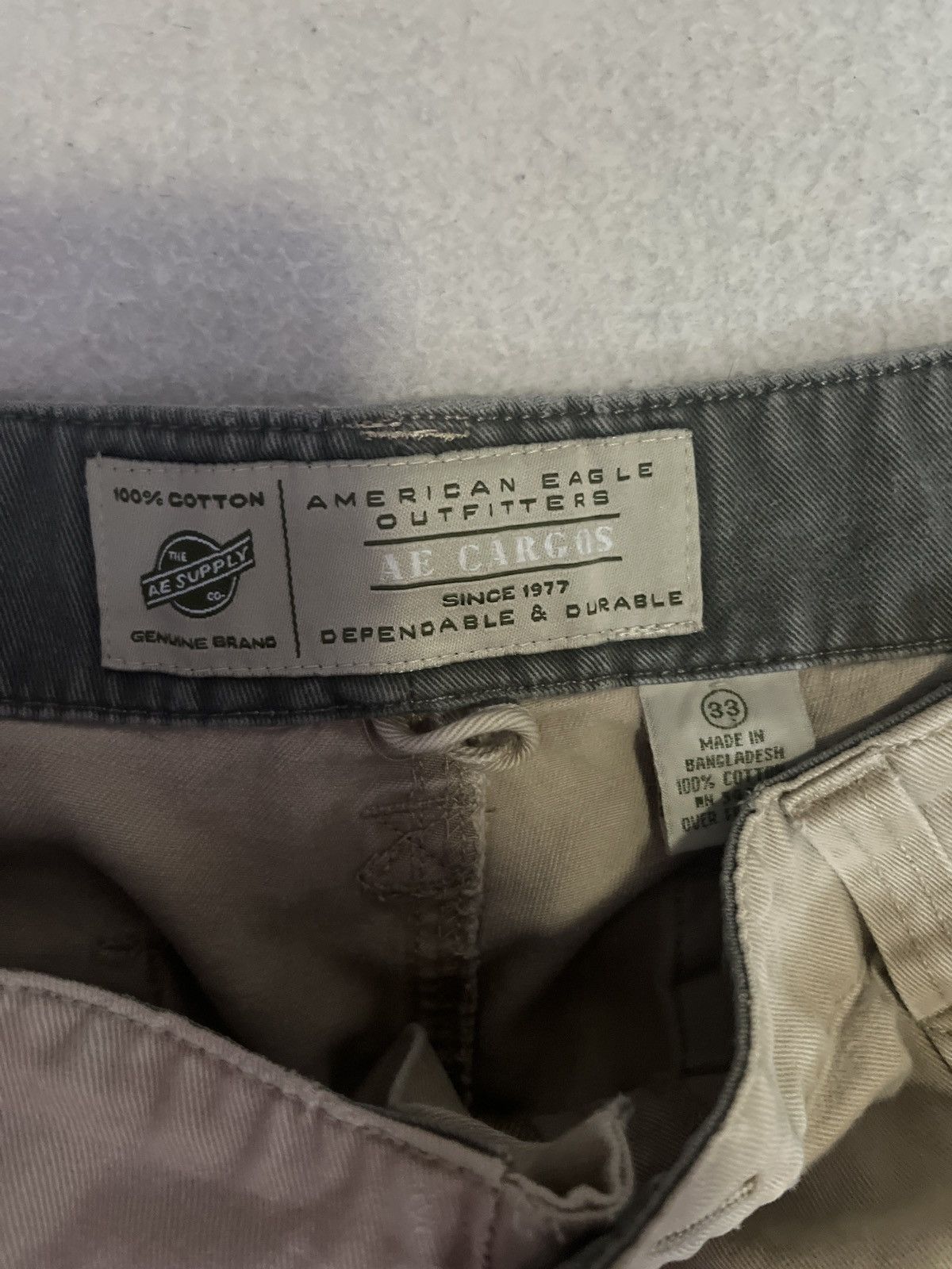 American Eagle Outfitters Vintage American Eagle Cargo Shorts Size US 33 - 6 Thumbnail