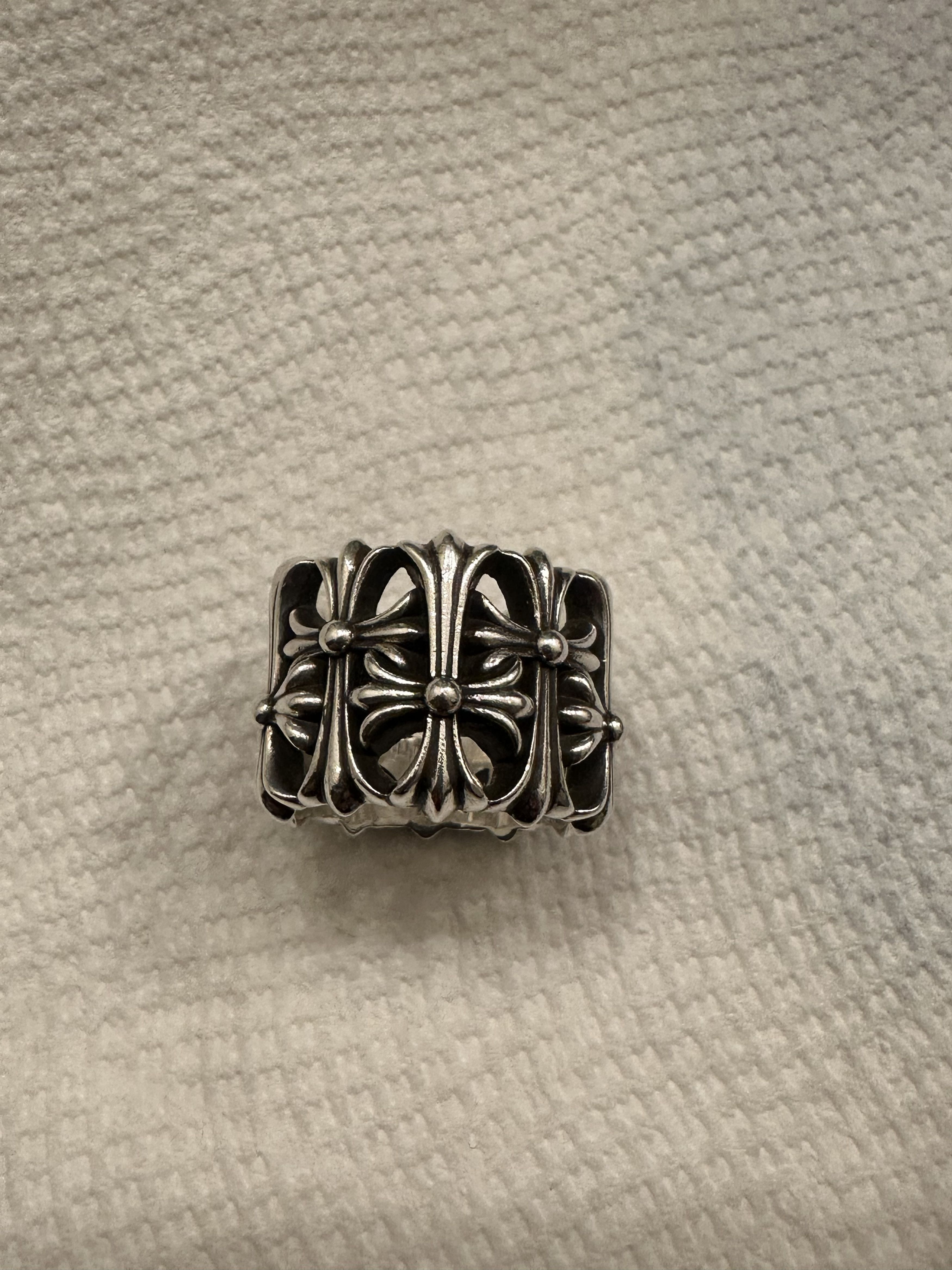 Chrome Hearts Cemetery Ring size 12.5