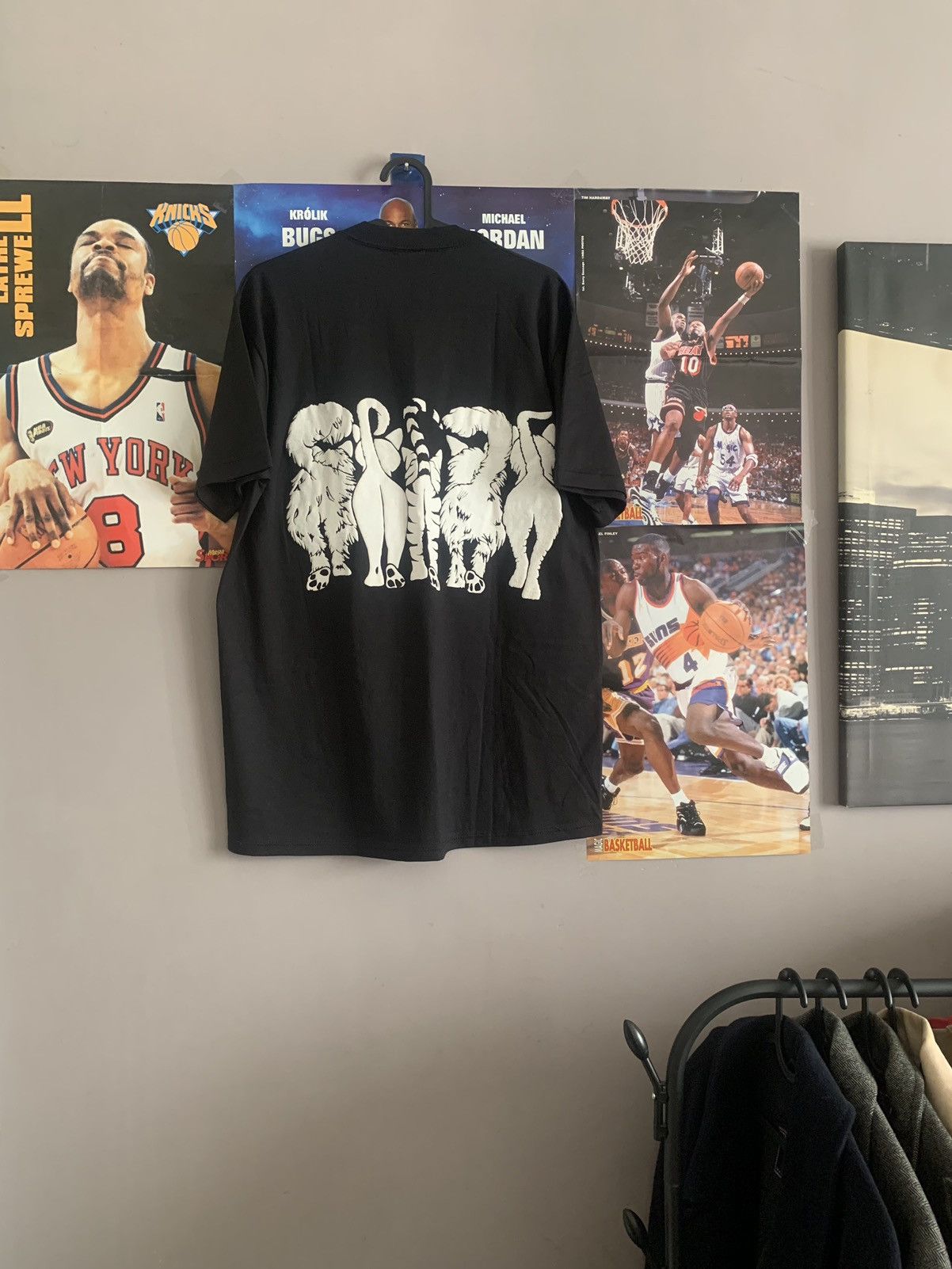 Jerzees × Vintage 90s Vintage Head and Jails Cats by Linda Lori Tee Size US L / EU 52-54 / 3 - 5 Thumbnail