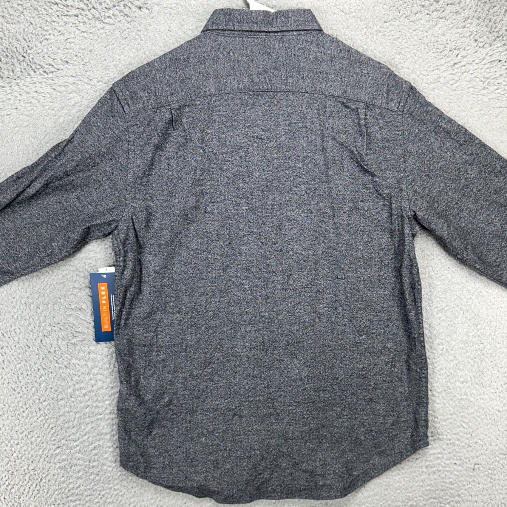 Old Navy Old Navy Shirt Flannel Button Up Mens Medium Gray Regular Fit Pocket NEW Size US M / EU 48-50 / 2 - 3 Thumbnail