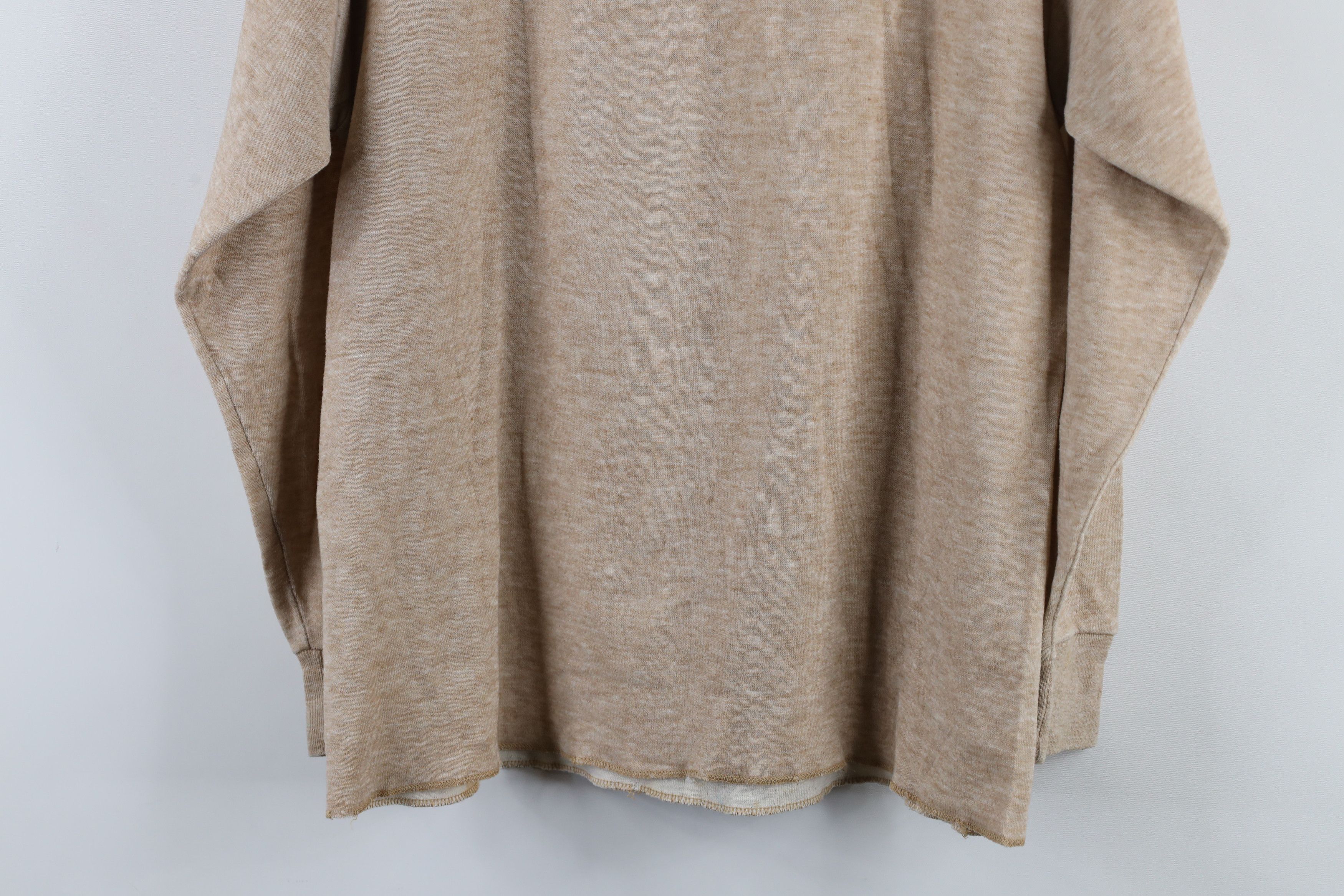 Vintage Vintage 90s Streetwear Thermal Knit Long Sleeve T-Shirt USA Size US L / EU 52-54 / 3 - 14 Thumbnail