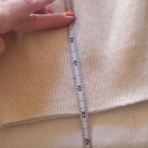 Vintage Amicale Cashmere 100% Vneck Long Slv Sz. S Sweater Size S / US 4 / IT 40 - 7 Thumbnail