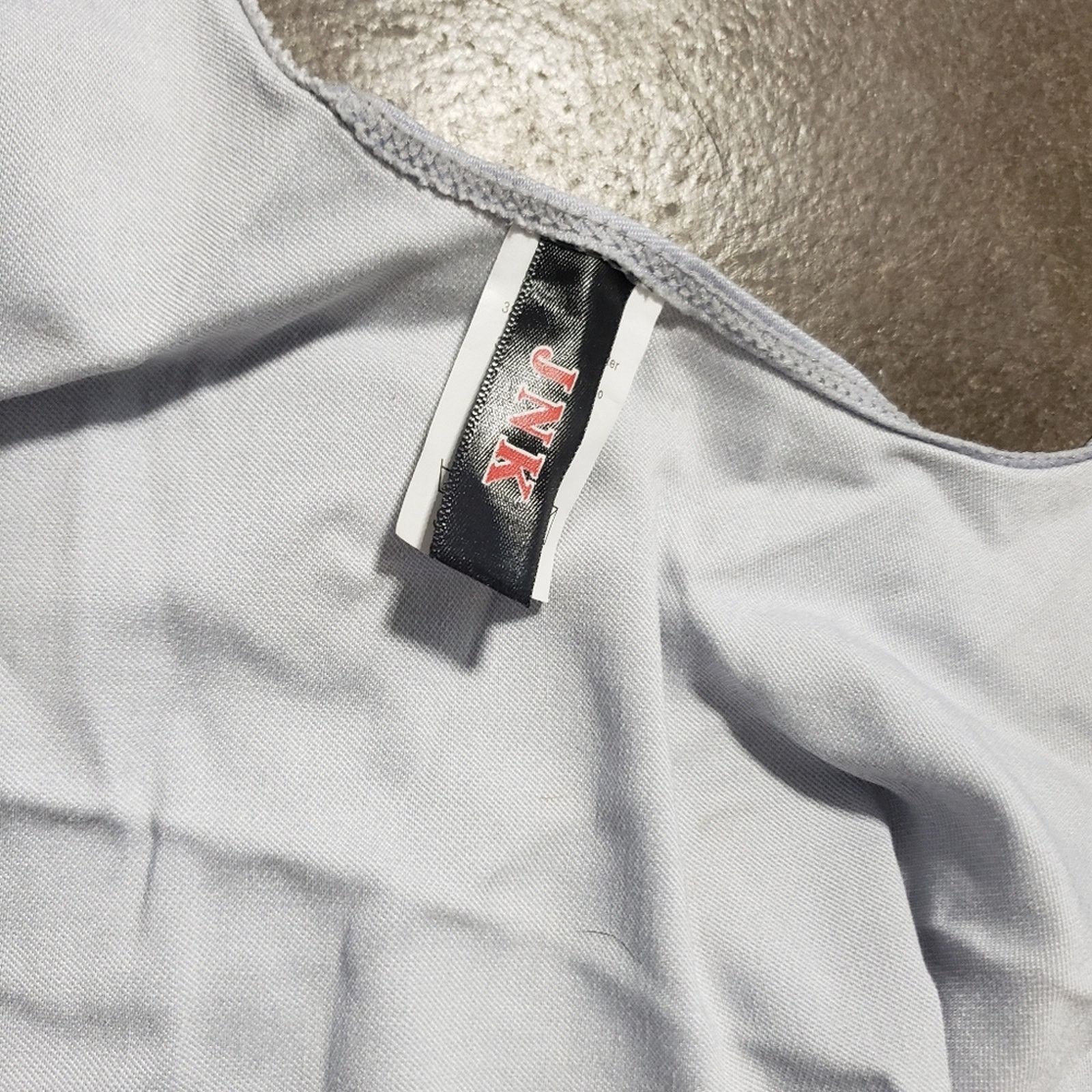 Other Light Blue | JNK | Frontal Closure Cropped Tank Size L / US 10 / IT 46 - 3 Thumbnail