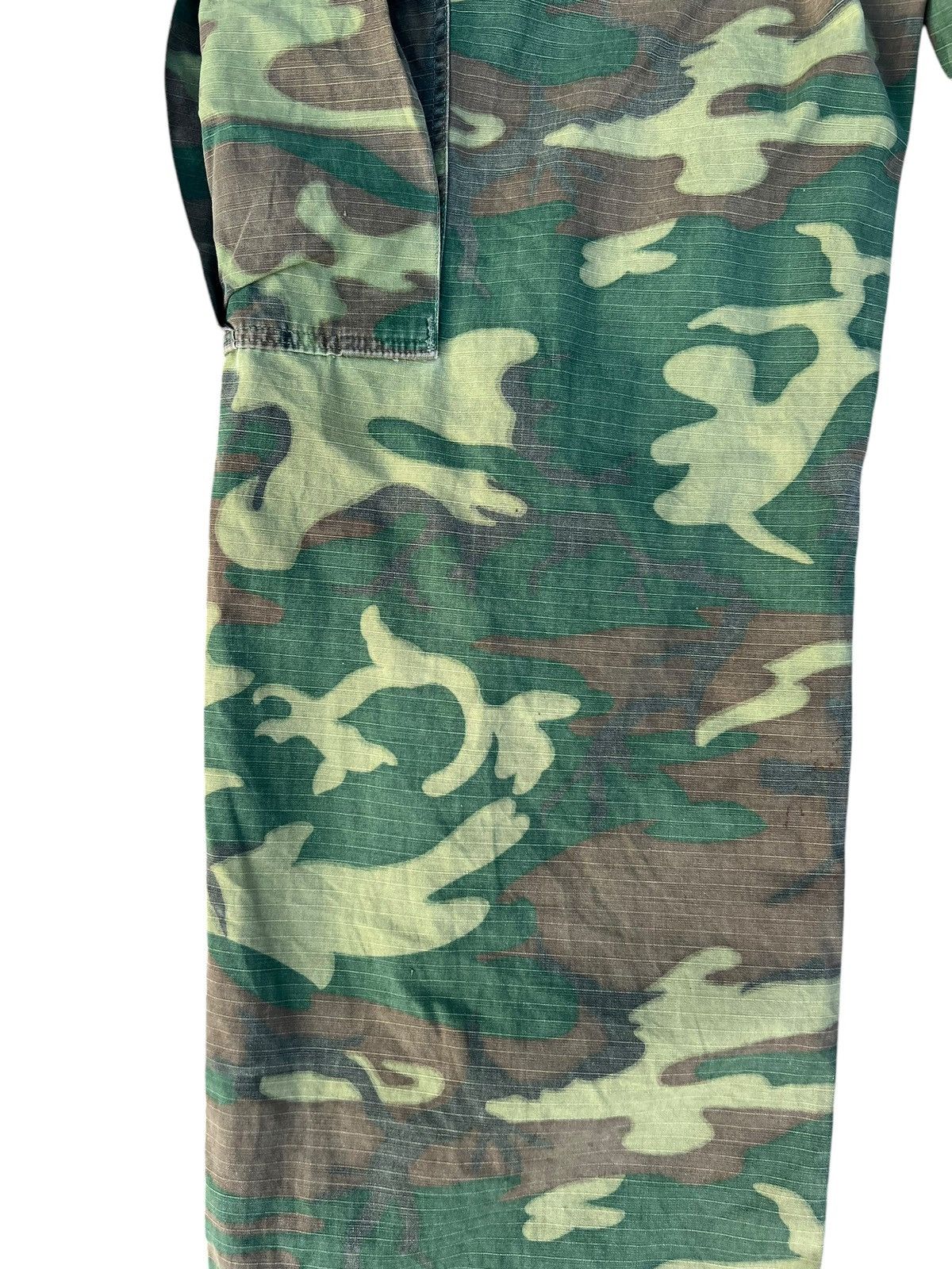 Vintage Vintage 1969 Vietnam War ERDL Camo Ripstop Poplin Trouser Size US 30 / EU 46 - 18 Thumbnail