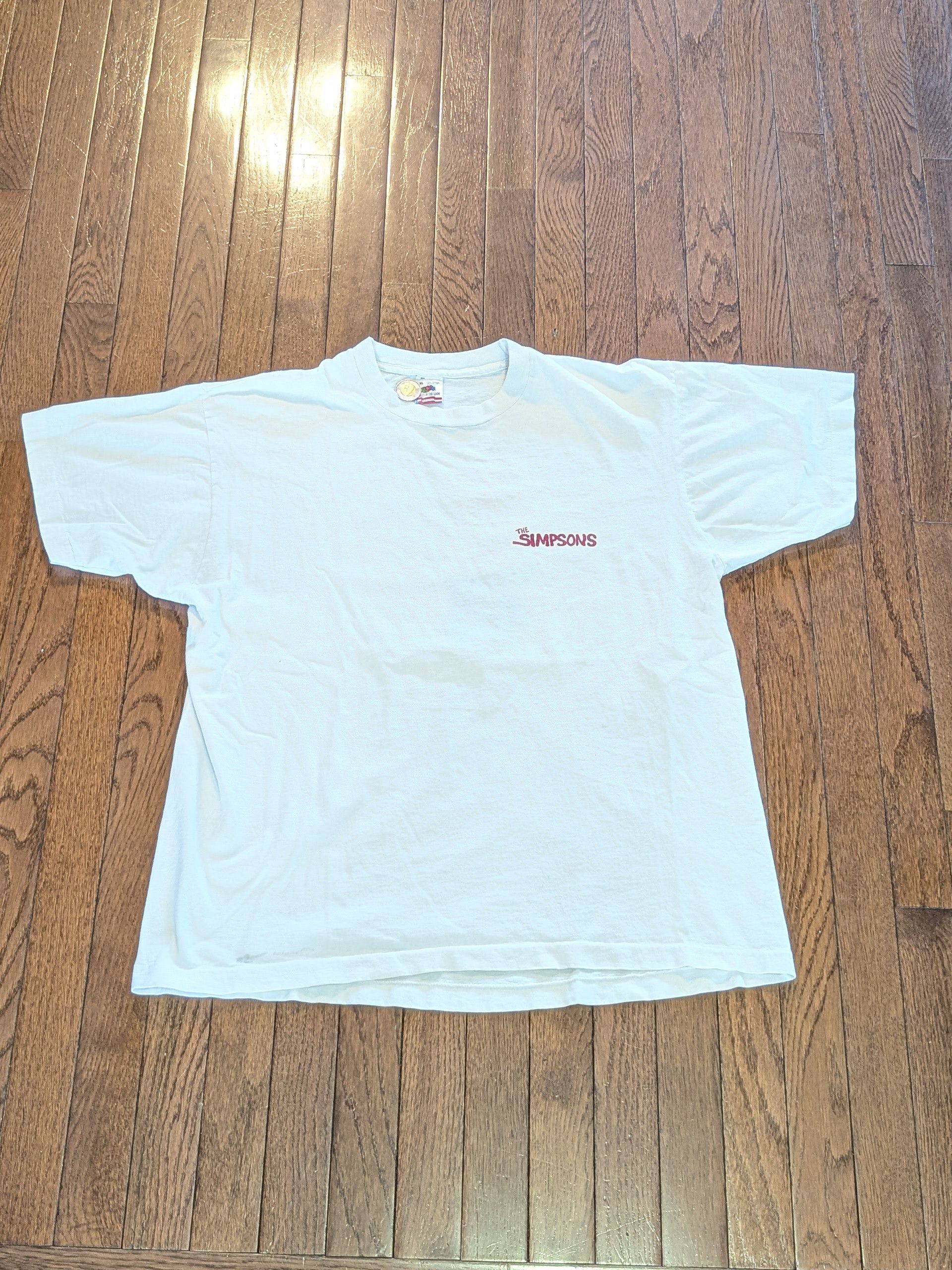 Fruit Of The Loom Simpsons Bart 'Dont Be A Boner Dude' Raunchy T-Shirt SzXL Size US XL / EU 56 / 4 - 3 Thumbnail