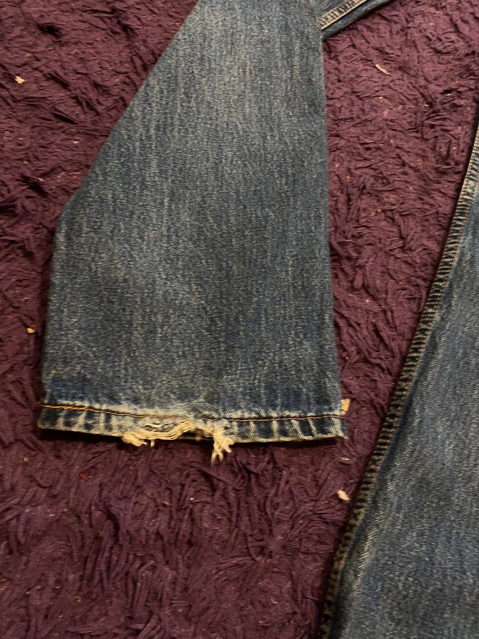 Levi's Vintage distressed jeans Y2K Levi's 505 W32 streetwear Size US 32 / EU 48 - 18 Thumbnail