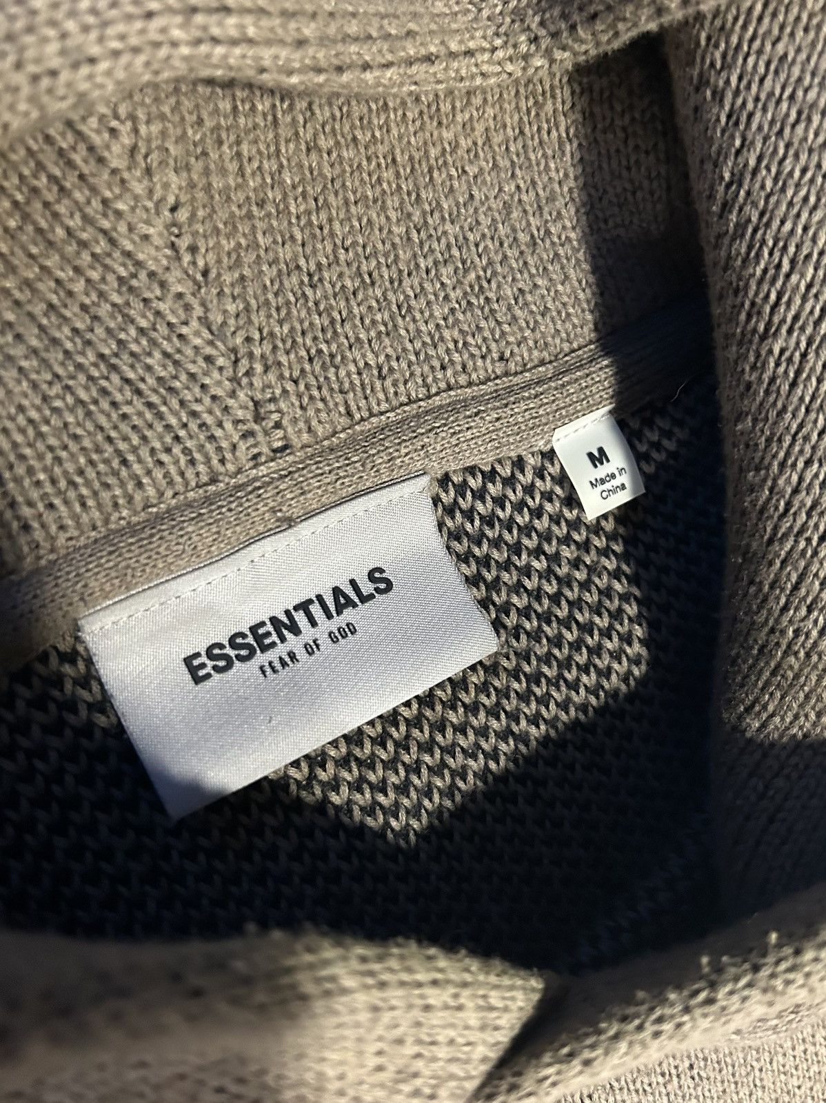 Essentials Fear of God Knit Pullover Hoodie Size US M / EU 48-50 / 2 - 3 Thumbnail