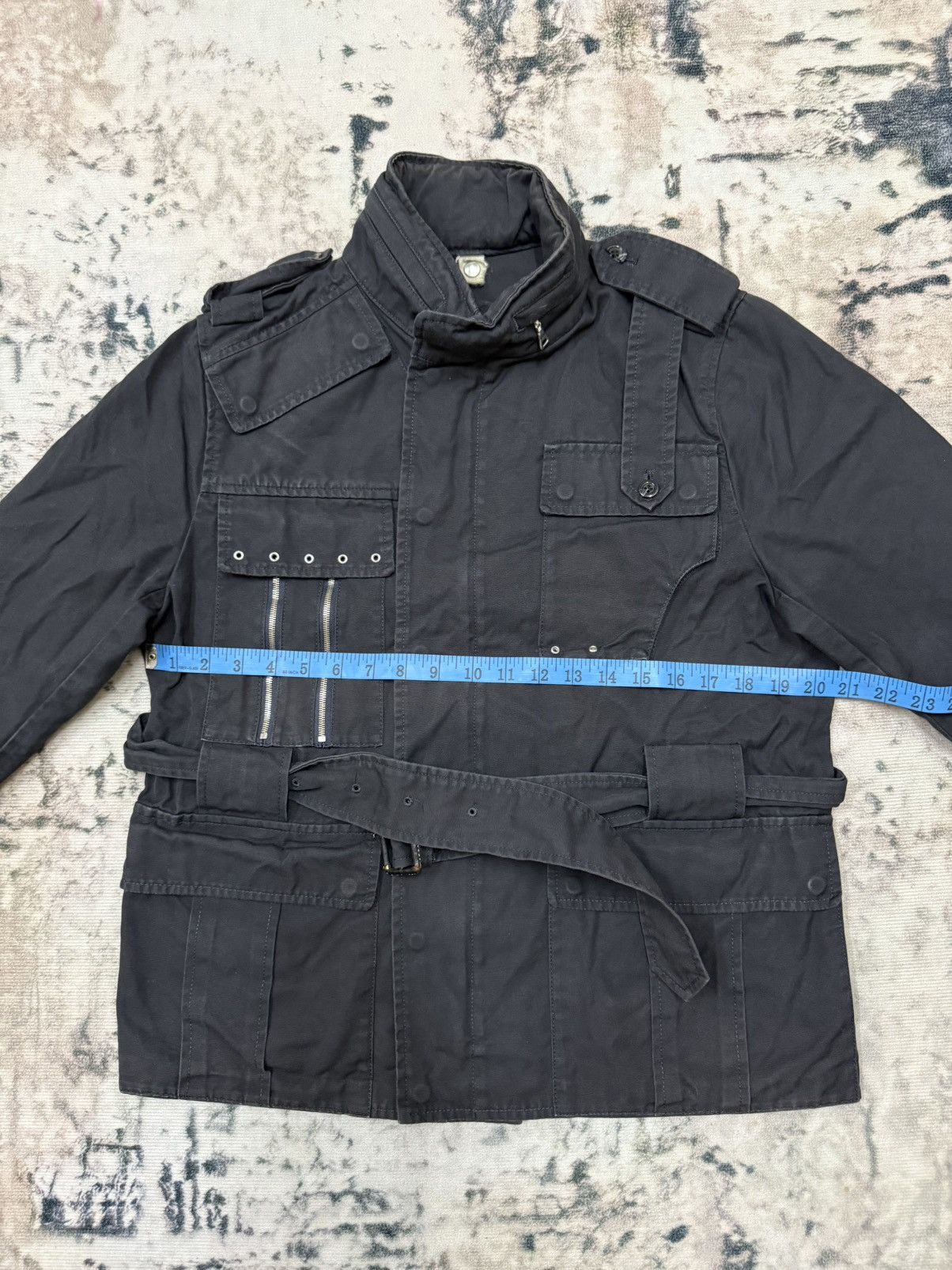 Japanese Brand × Vintage Nibariki Studio Ghibli Military Style Belted Jacket Size US S / EU 44-46 / 1 - 16 Thumbnail