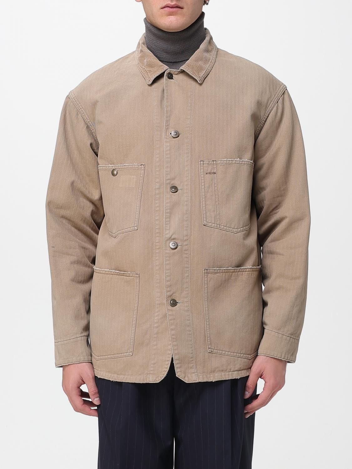 Maison Margiela Maison Margiela Jacket Men Beige Size US L / EU 52-54 / 3 - 1 Thumbnail