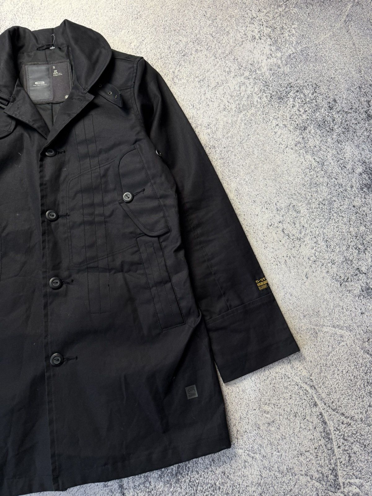 G-Star Men’s G-Star Raw Trench Coat Size US S / EU 44-46 / 1 - 5 Thumbnail