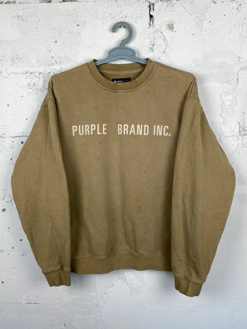 Purple Brand Purple Brand Military Big Logo Streetwear Sweatshirt Size US L / EU 52-54 / 3 - 1 Thumbnail