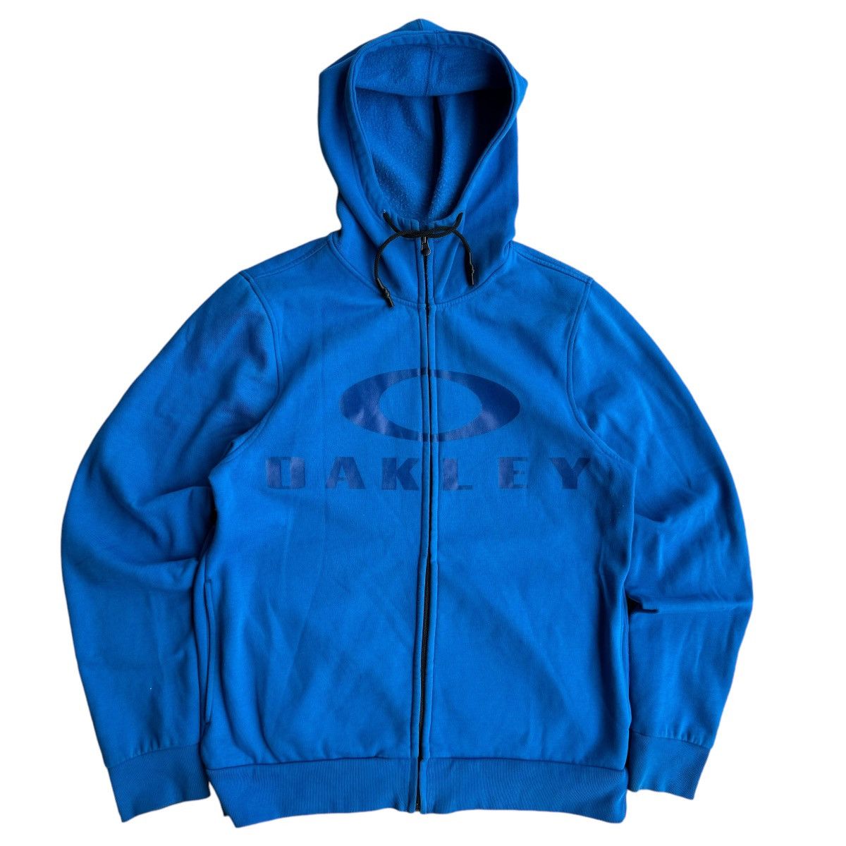 Hi Tec × Oakley Oakley Performance Blue Athletic Zip Up Hoodie Fleece Size US L / EU 52-54 / 3 - 1 Thumbnail