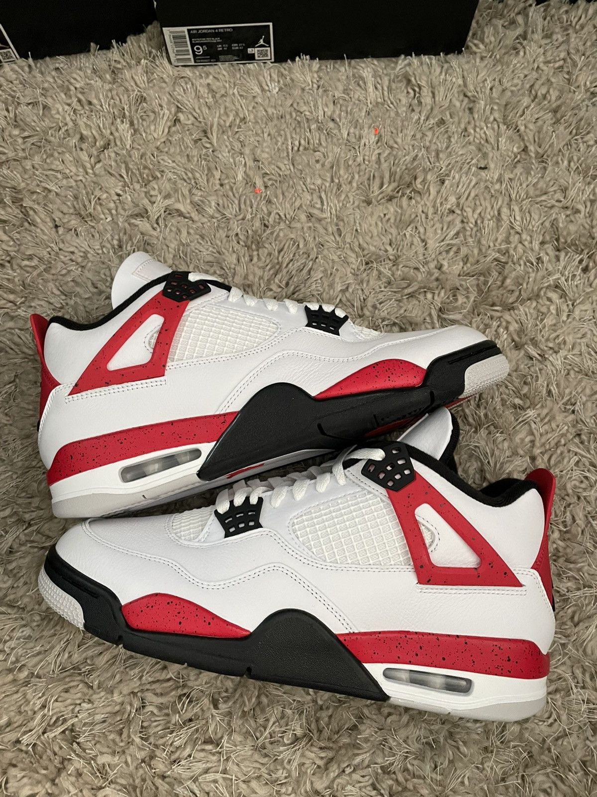 Jordan Brand Jordan 4 Red Cement Size US 10.5 / EU 43-44 - 2 Thumbnail