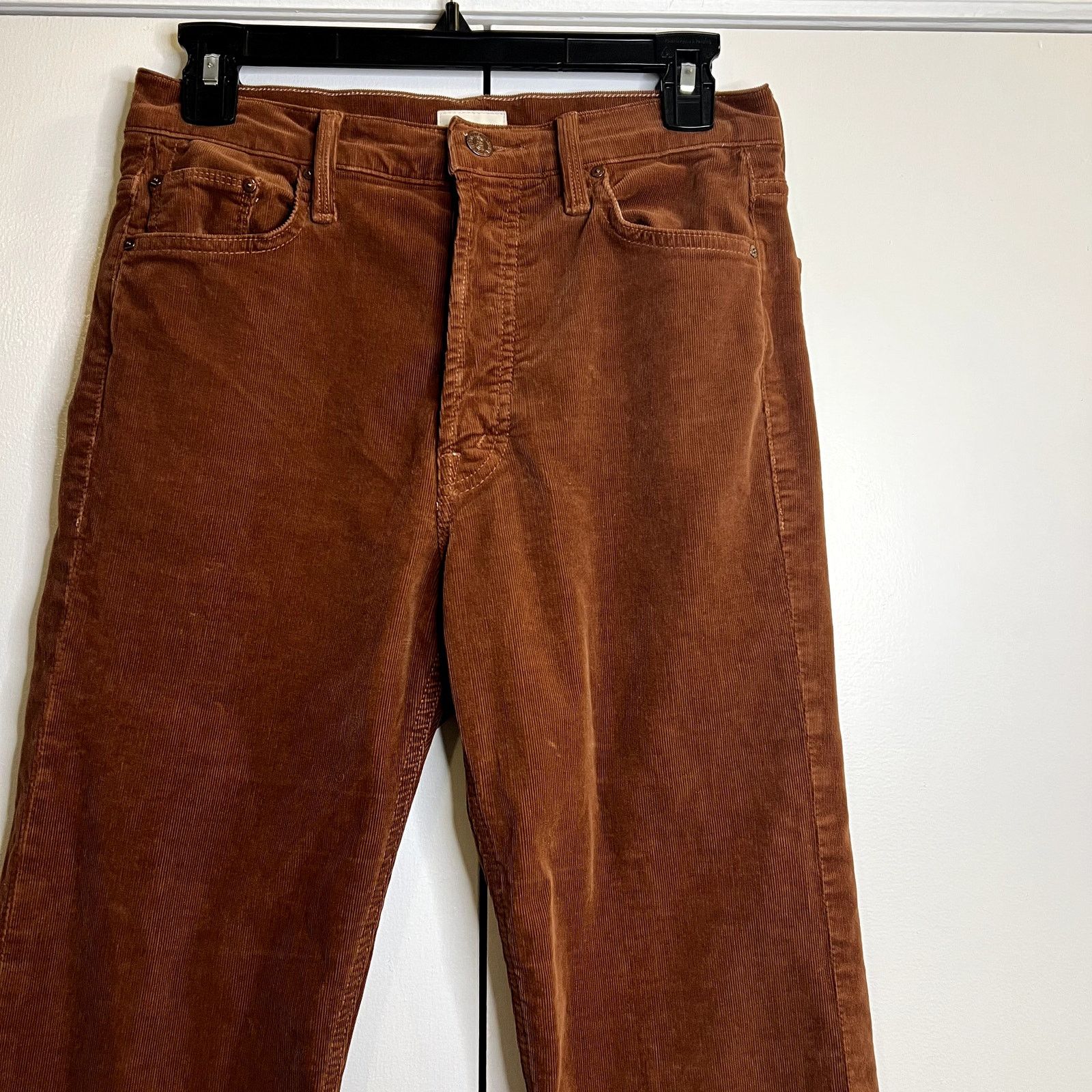 MOTHER Mother The tomcat ankle Pants Hopscotch brown corduroy pants Size 26" / US 2 / IT 38 - 4 Thumbnail