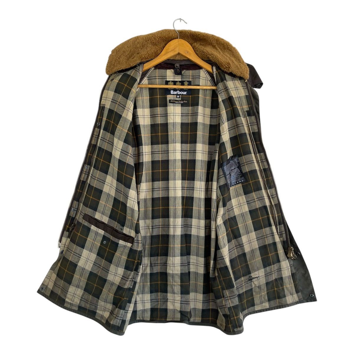 Barbour A/W17 Barbour SL Solway Shawl Collar Waxed Jacket Sage Olive Size US M / EU 48-50 / 2 - 4 Thumbnail