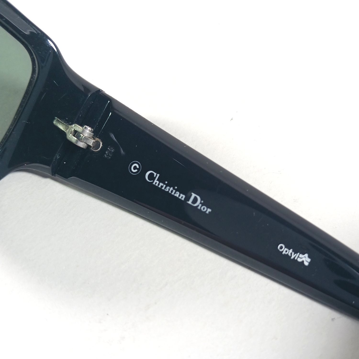Dior Christian Dior DIOR CELEBRITY4 Black/Silver Optyl Sunglasses Size ONE SIZE - 7 Thumbnail