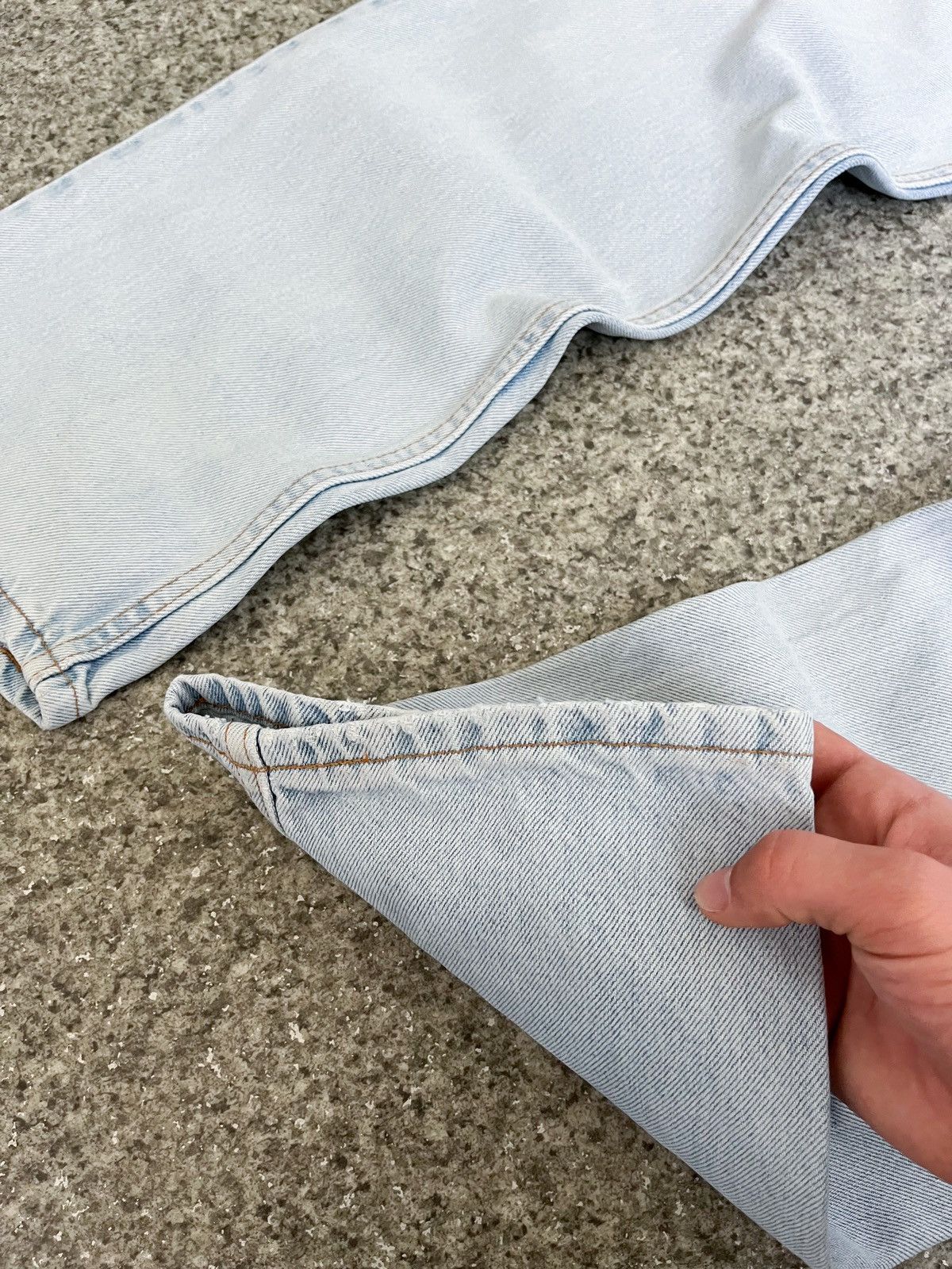 Levi's × Levi's Vintage Clothing VINTAGE 90’s 505 LEVI’s MADE IN USA DISTRESSED W36 L32 Size US 36 / EU 52 - 9 Thumbnail