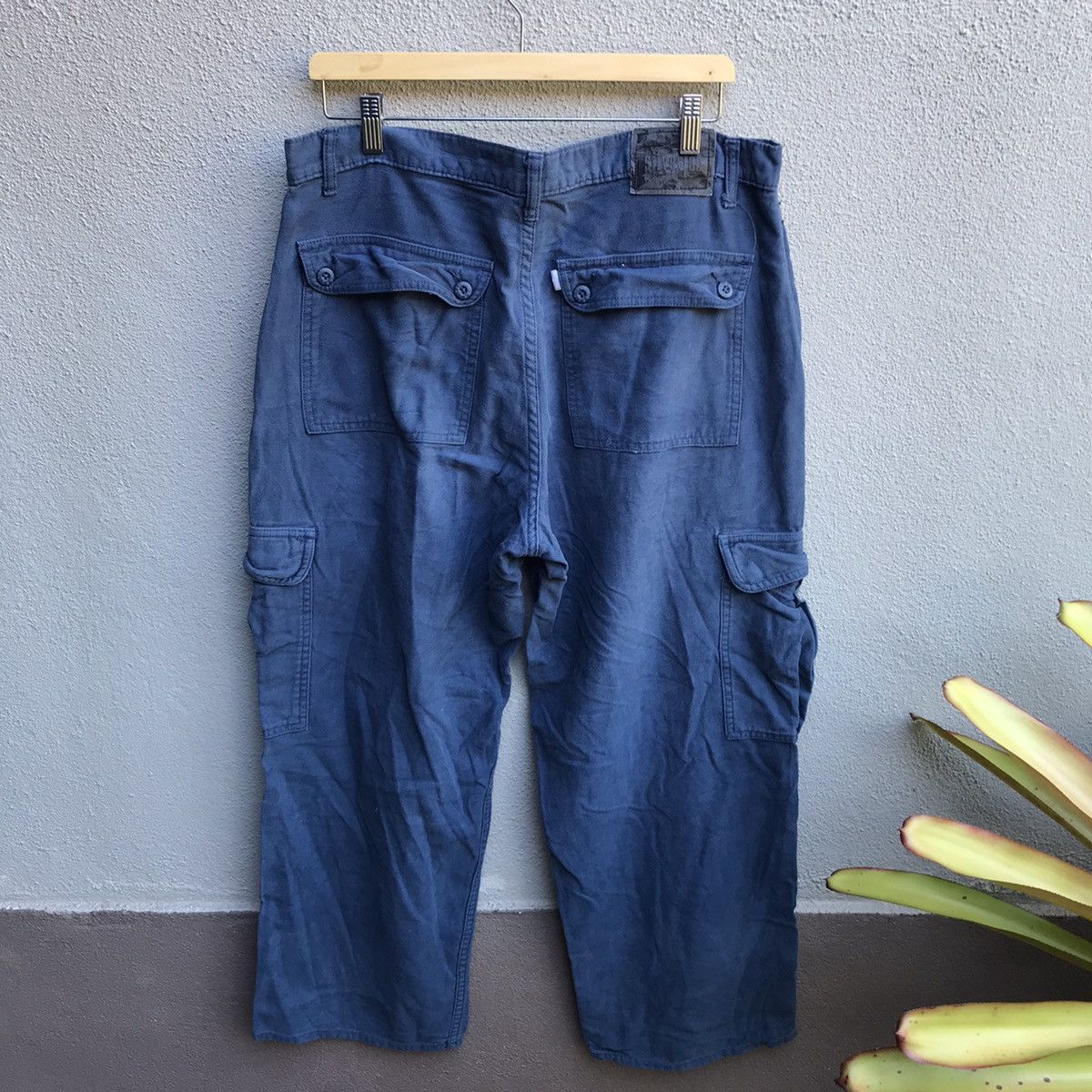 Levi's Vintage LEVIS Silvertab cargo pants loose baggy Size US 35 - 2 Thumbnail