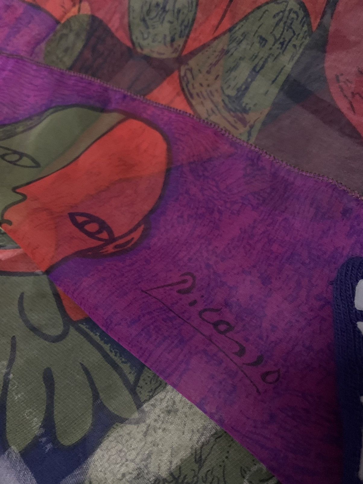 Paloma Picasso 💥Vintage Picasso Ovp Scarf Size ONE SIZE - 6 Thumbnail