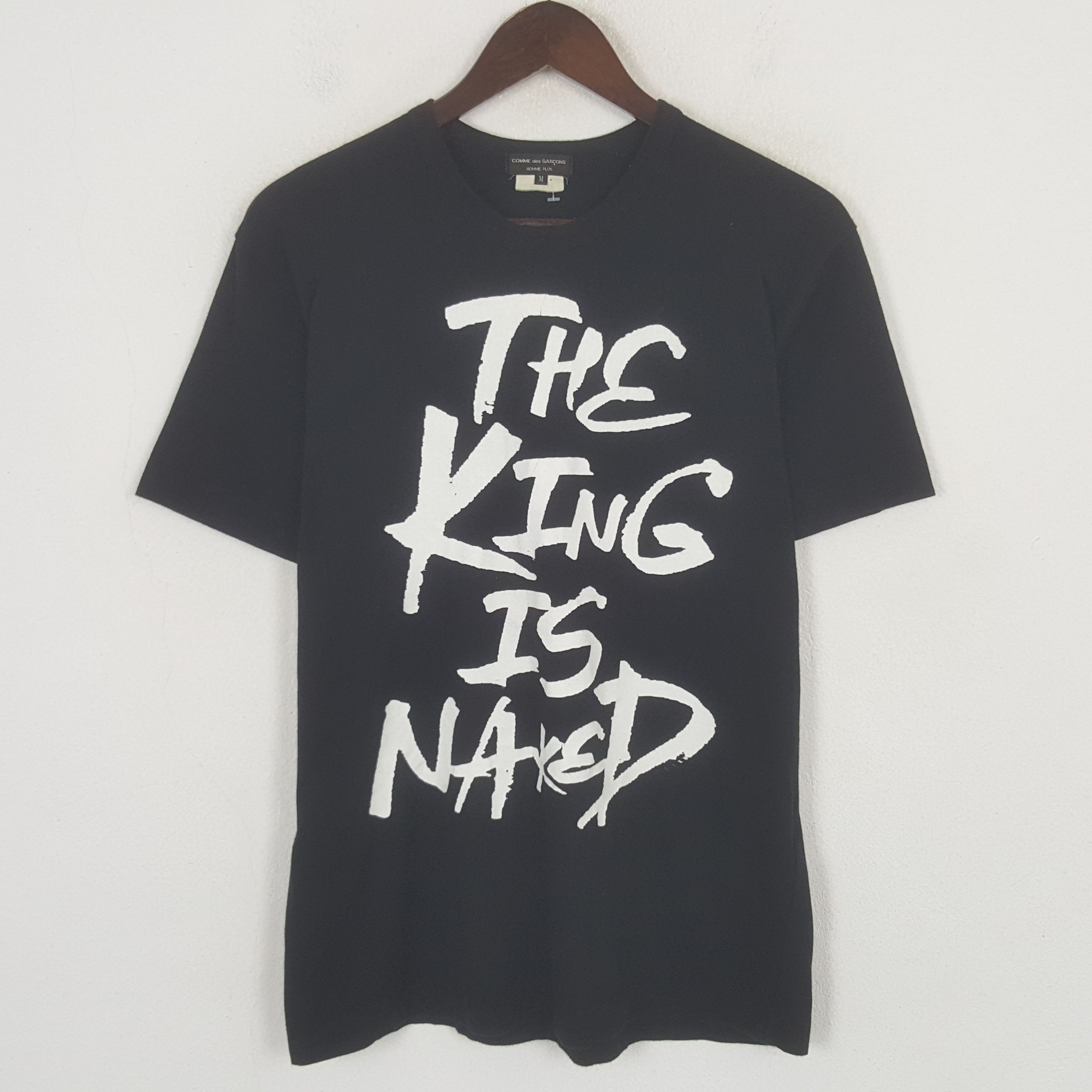 Comme des Garcons 90’s Comme des Garçons Homme Plus The King of Maked Tshirt Size US M / EU 48-50 / 2 - 1 Thumbnail
