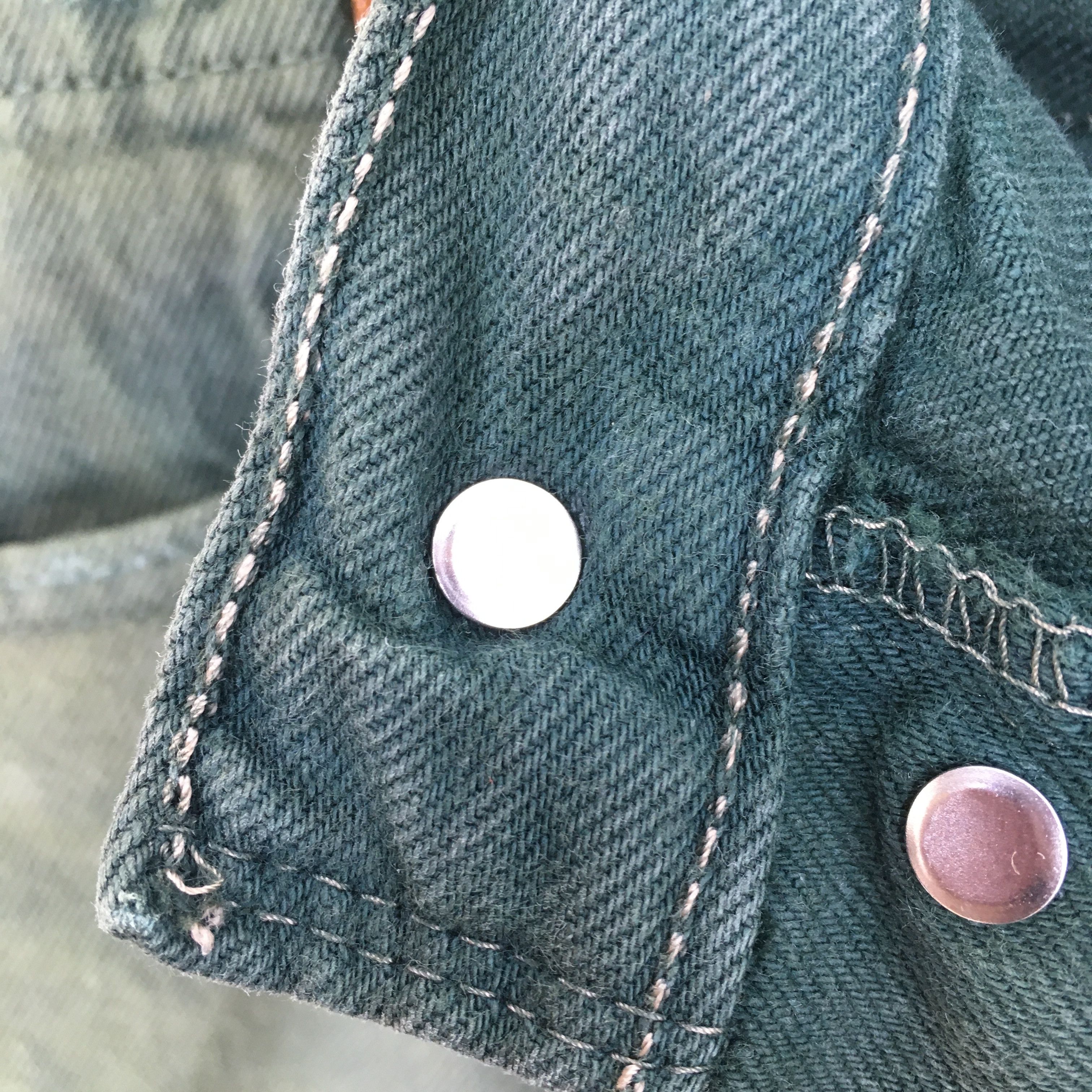 Levi's Size 30x30 Vintage 90s Levi's 501 Green Olive Jeans S1816 Size US 30 / EU 46 - 7 Thumbnail