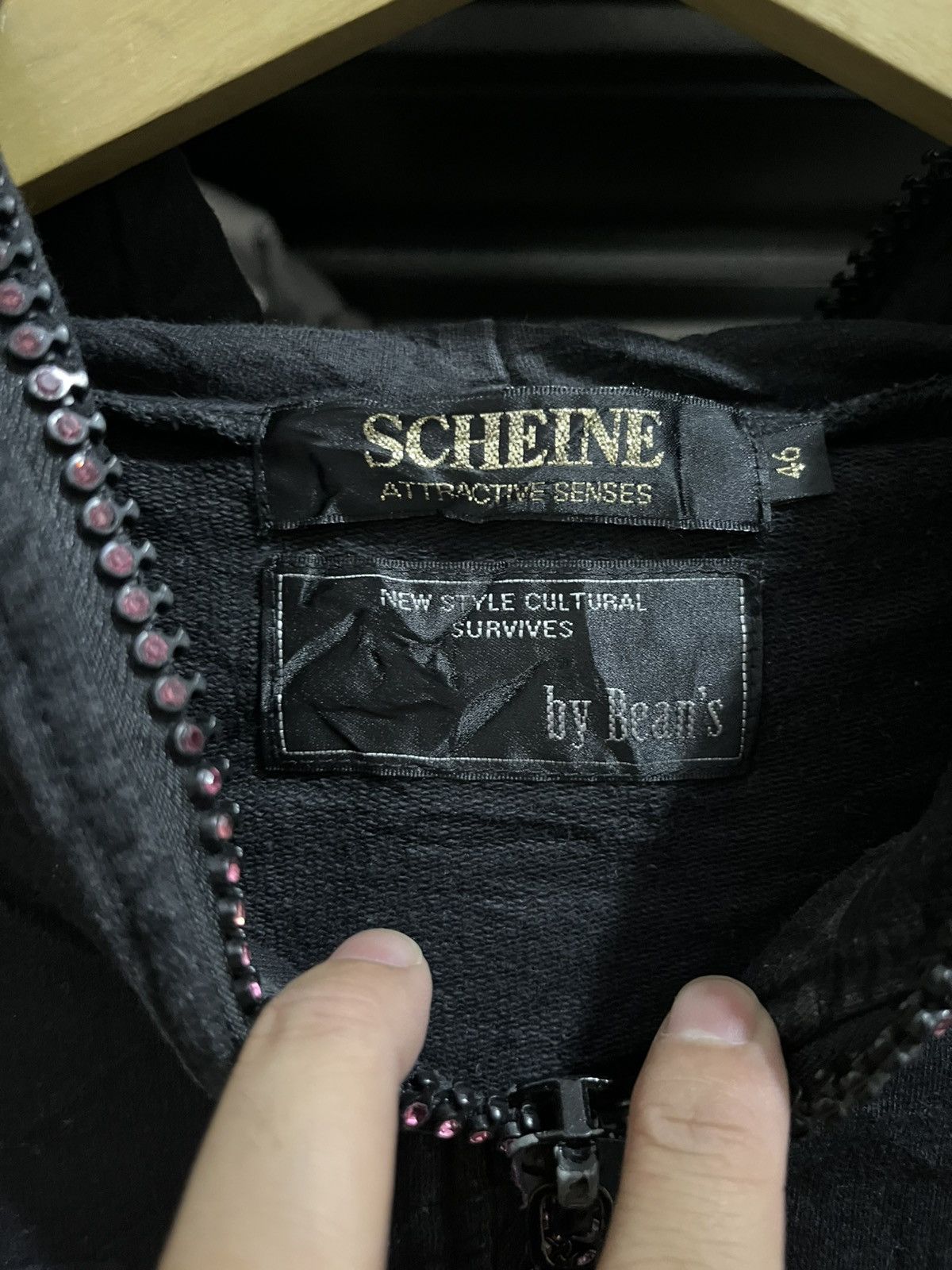 If Six Was Nine 💸BINDINGOFFER💸Scheine full zip poem ifsixwasnine Lgb styled Size US M / EU 48-50 / 2 - 3 Thumbnail