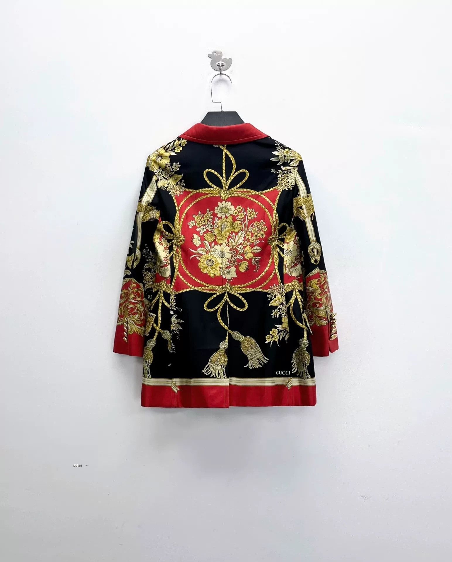 Gucci Gucci Baroque Floral Logo Blazer Size US S / EU 44-46 / 1 - 2 Thumbnail
