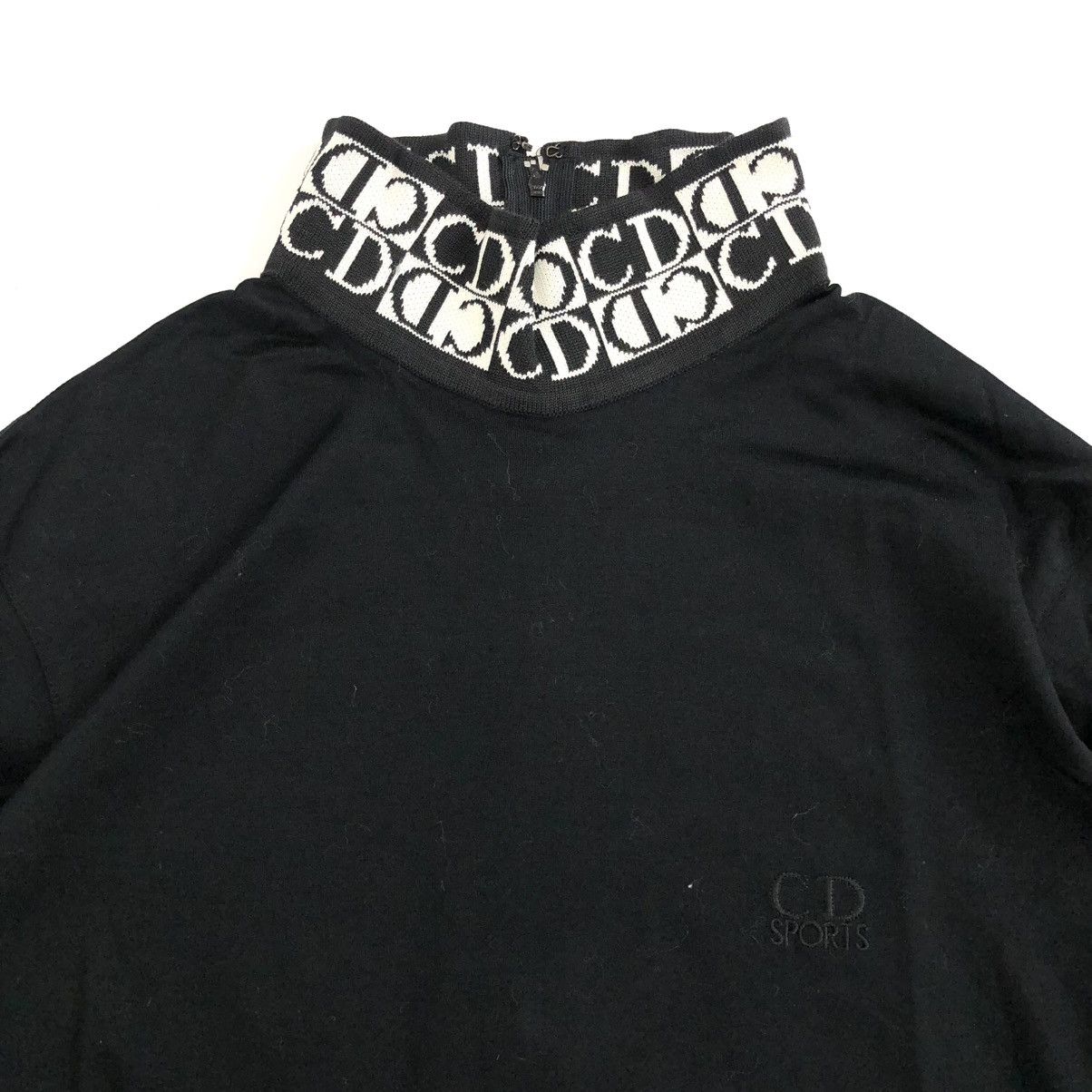 Christian Dior Monsieur × Dior Vintage Christian Dior Sports Paris Half Zip Long Sleeve Size M / US 6-8 / IT 42-44 - 3 Thumbnail