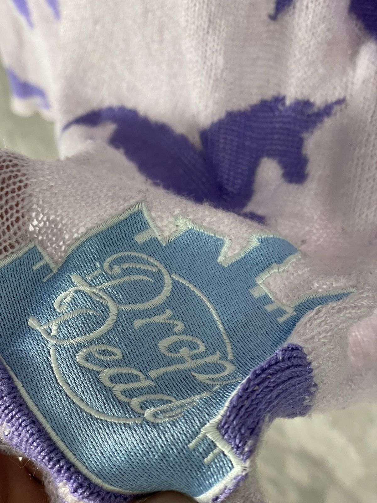 Drop Dead Clothing × Japanese Brand AVANT GARDE Y2K UNICORN PURPLE DROP DEAD KNIT SWEATER Size M / US 6-8 / IT 42-44 - 10 Thumbnail