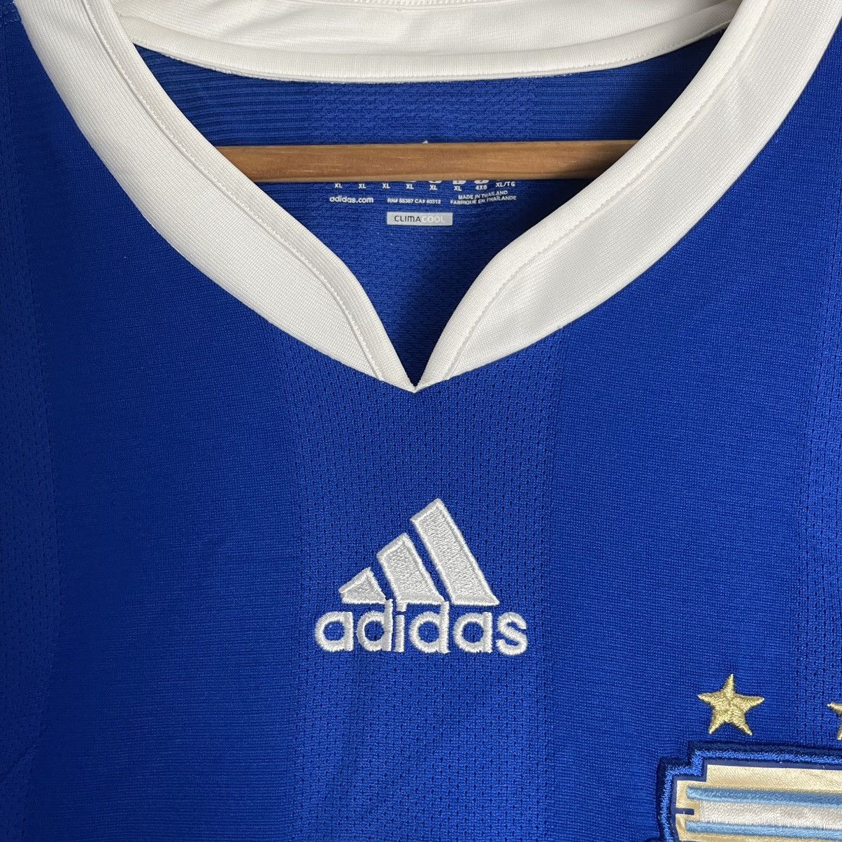 Adidas × Vintage Vintage Adidas Argentina 2010/2011 Away Jersey Size US XL / EU 56 / 4 - 4 Thumbnail