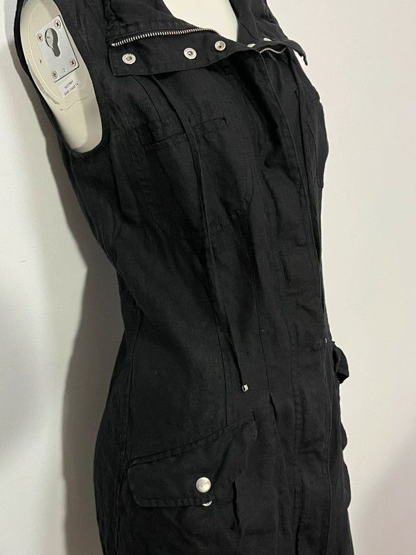 Weekend Max Mara Weekend Max Mara Black Dress Size L / US 10 / IT 46 - 4 Thumbnail