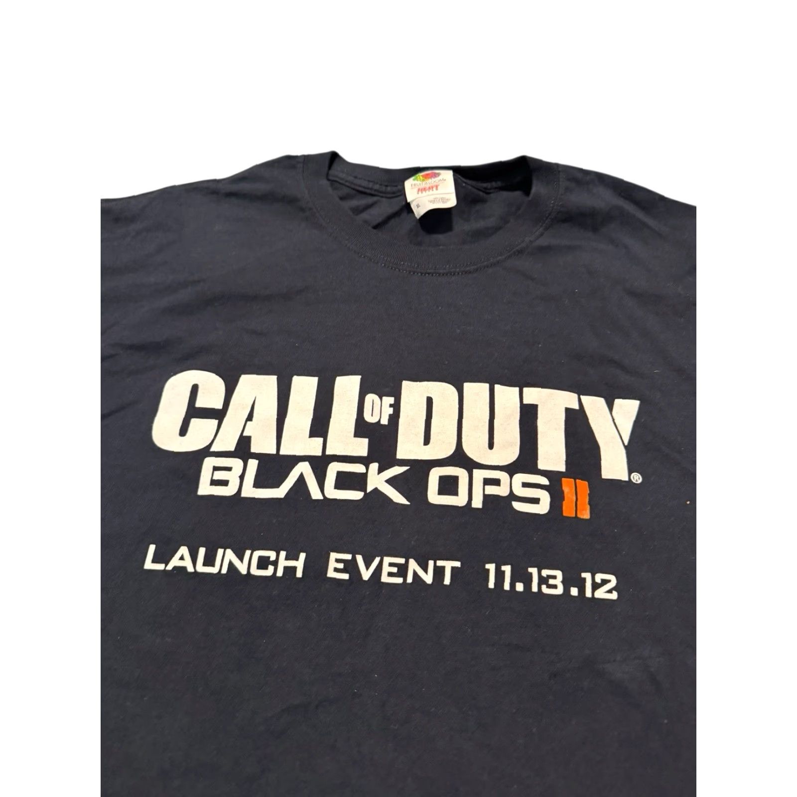 Vintage VINTAGE Call of Duty Black Ops II T-Shirt Men XL Black Cotton Video Game Y2K Size US XL / EU 56 / 4 - 3 Thumbnail