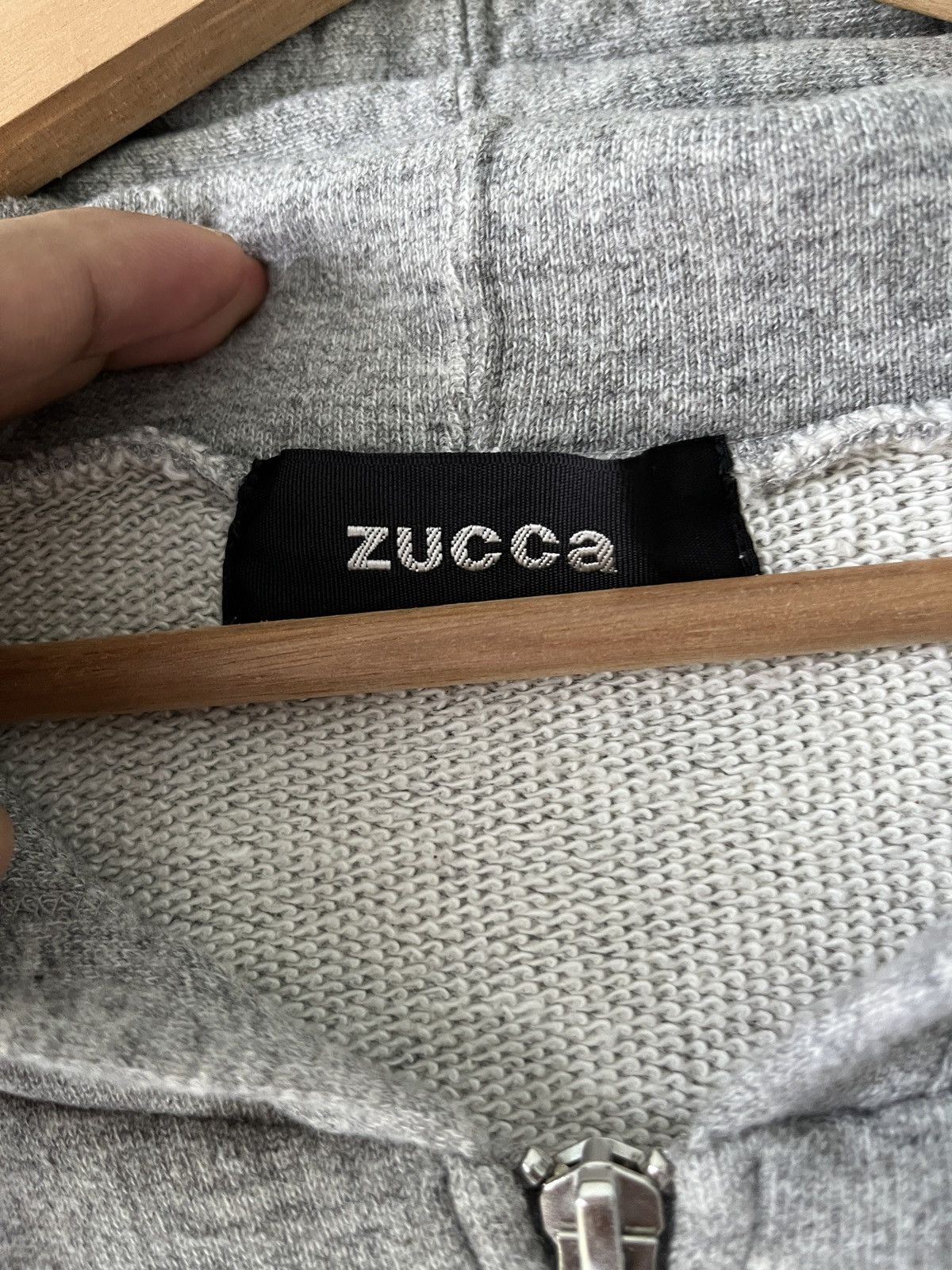 Issey Miyake × Japanese Brand × Zucca Zucca Hoodie Zipper Size US M / EU 48-50 / 2 - 3 Thumbnail