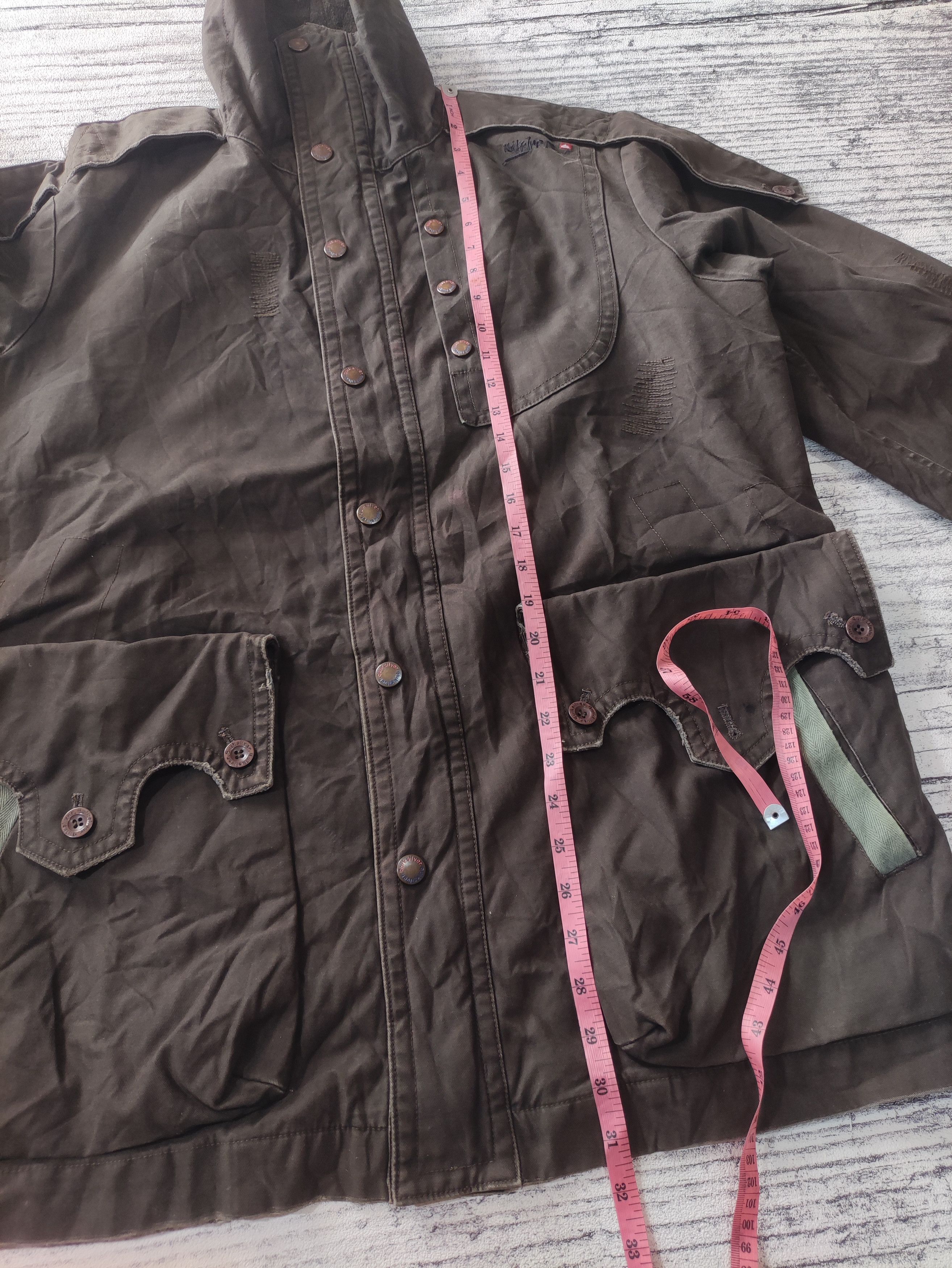 Quiksilver QUIKSILVER DARK BROWN CANVAS JACKET Size US L / EU 52-54 / 3 - 15 Thumbnail