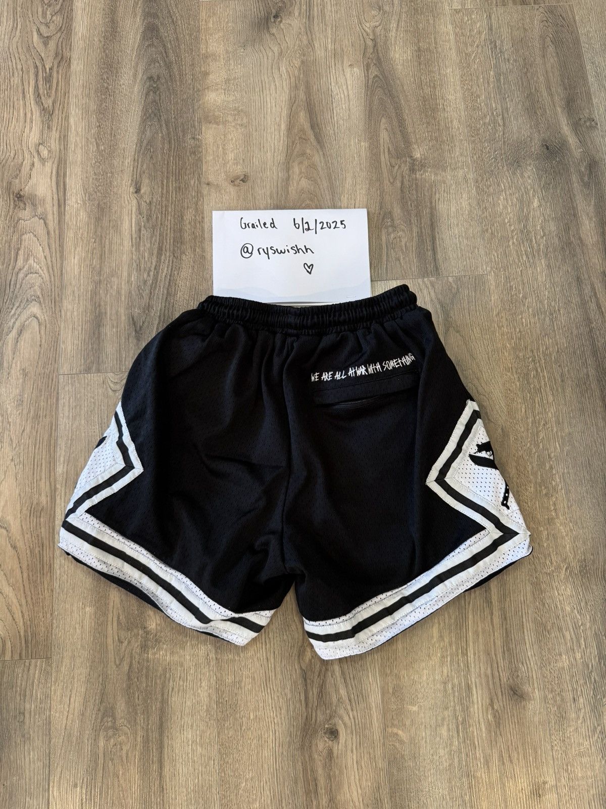 Other At War Streetwear Eric Emanuel Lookalike Mesh Shorts Size US 30 / EU 46 - 3 Thumbnail