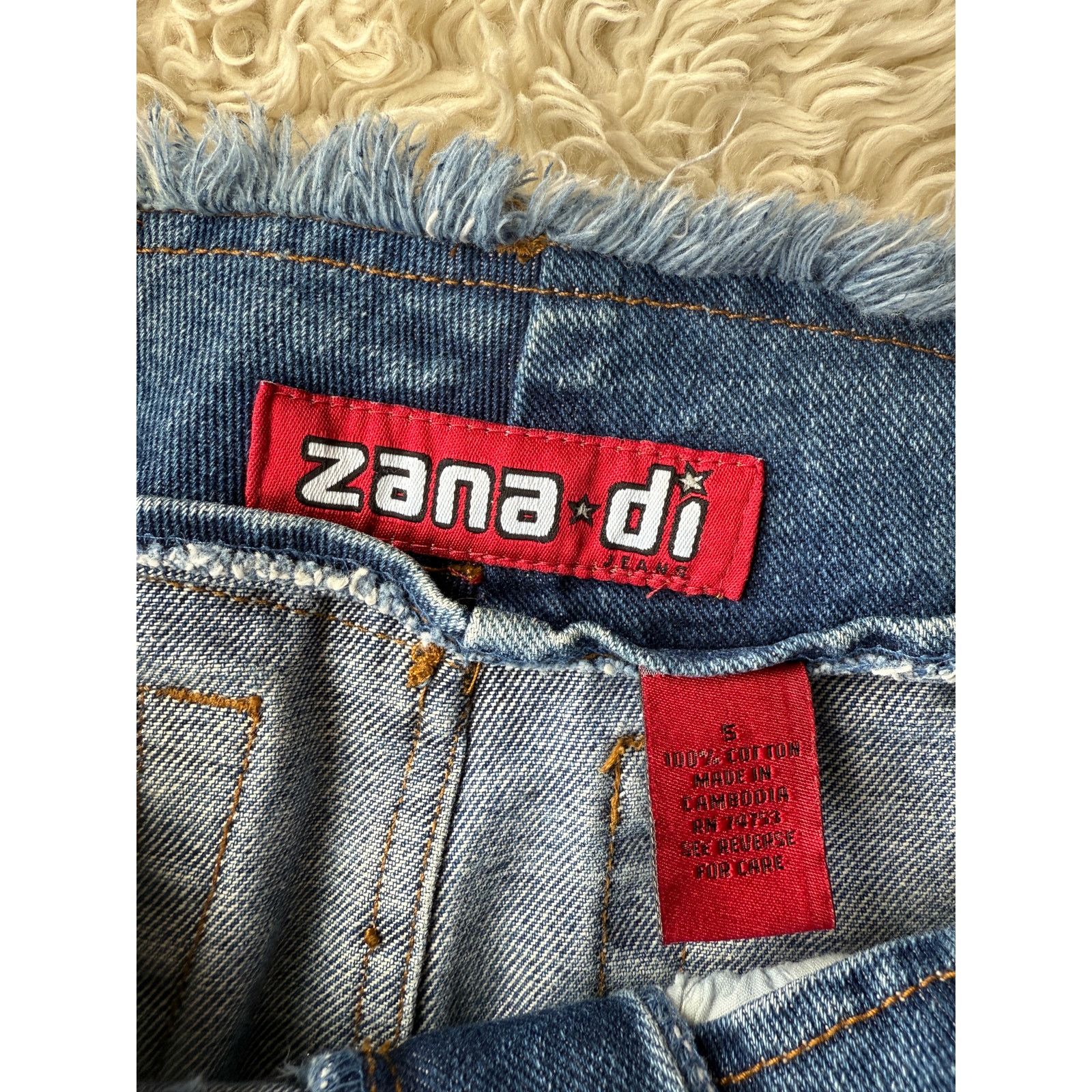 Other Y2K Zana Di Front Slit Denim Maxi Skirt size 5 Size 27" / US 4 / IT 40 - 5 Thumbnail