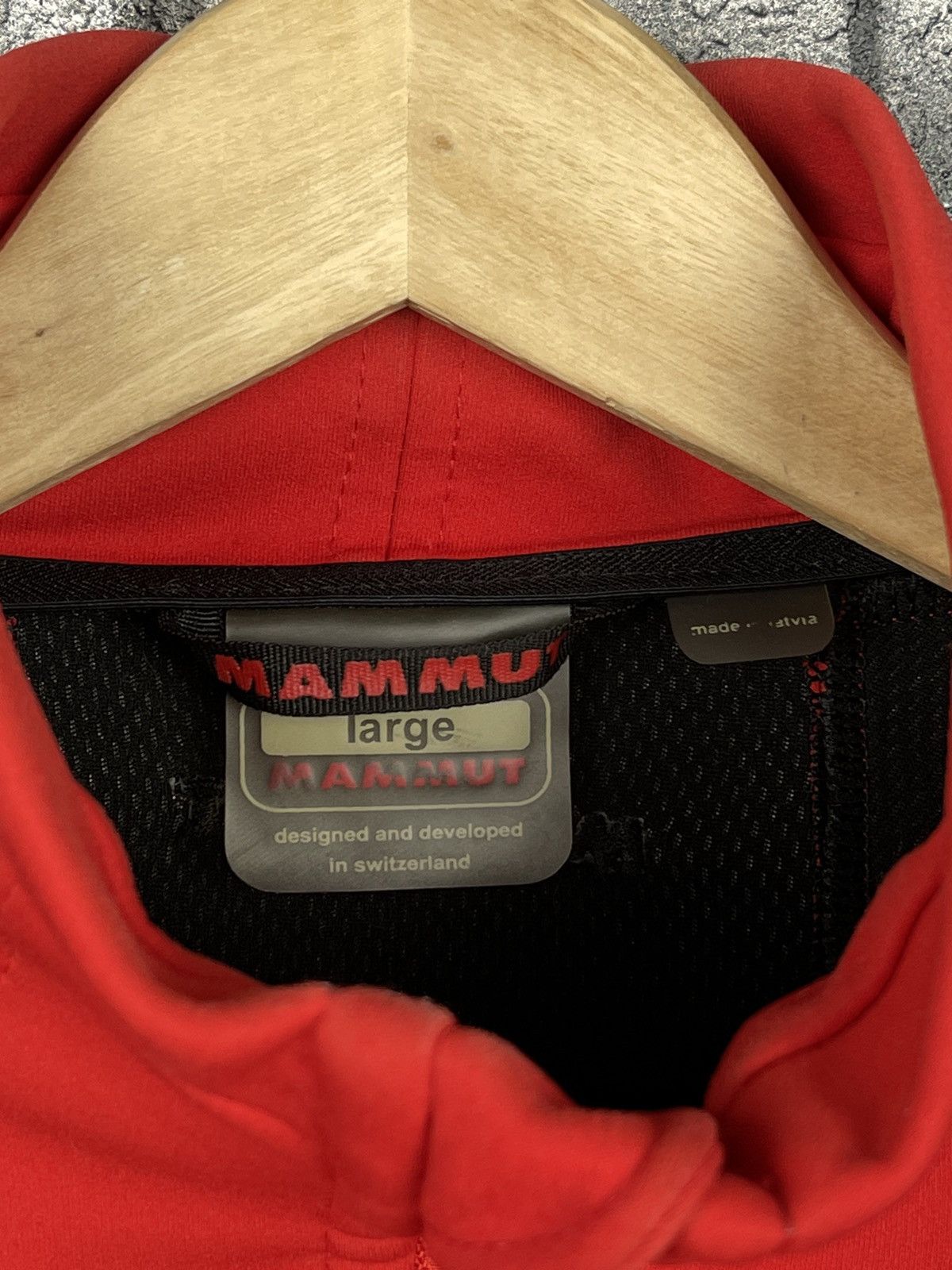 Mammut Mammut Outdoor Red Full Zip Windstoper Jacket Men’s Size Large Size US L / EU 52-54 / 3 - 5 Thumbnail