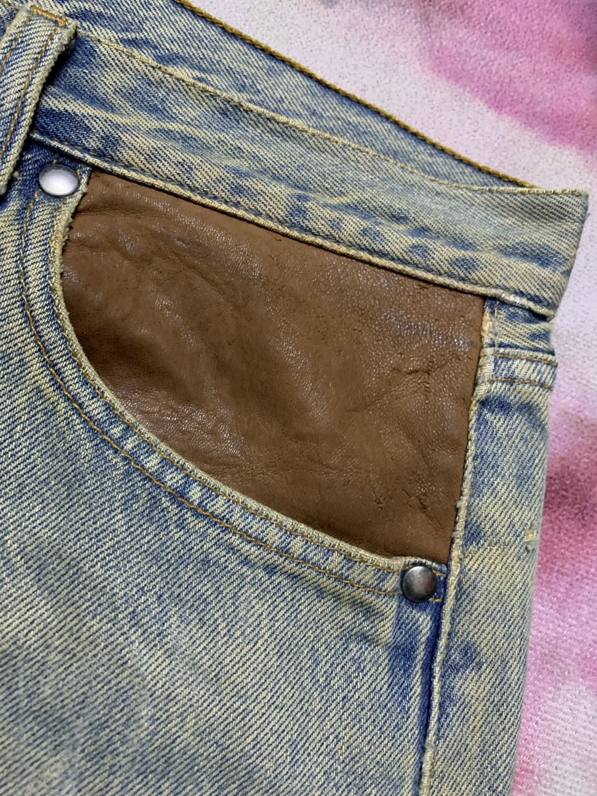 Levi's Vintage Clothing Vintage Levi’s 501 XX Mud Washed Distress Denim Grunge Size US 30 / EU 46 - 8 Thumbnail