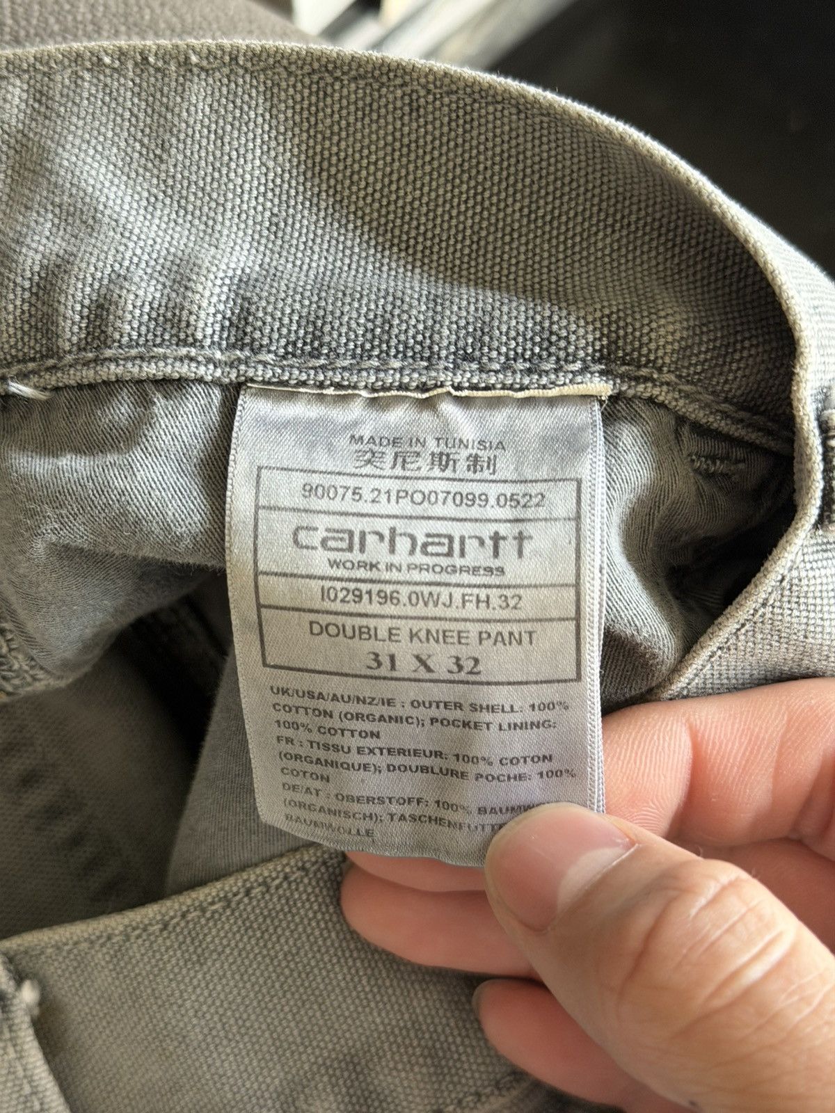 Carhartt Carhartt WIP Carpenter Cropped Pants Size US 32 / EU 48 - 4 Thumbnail