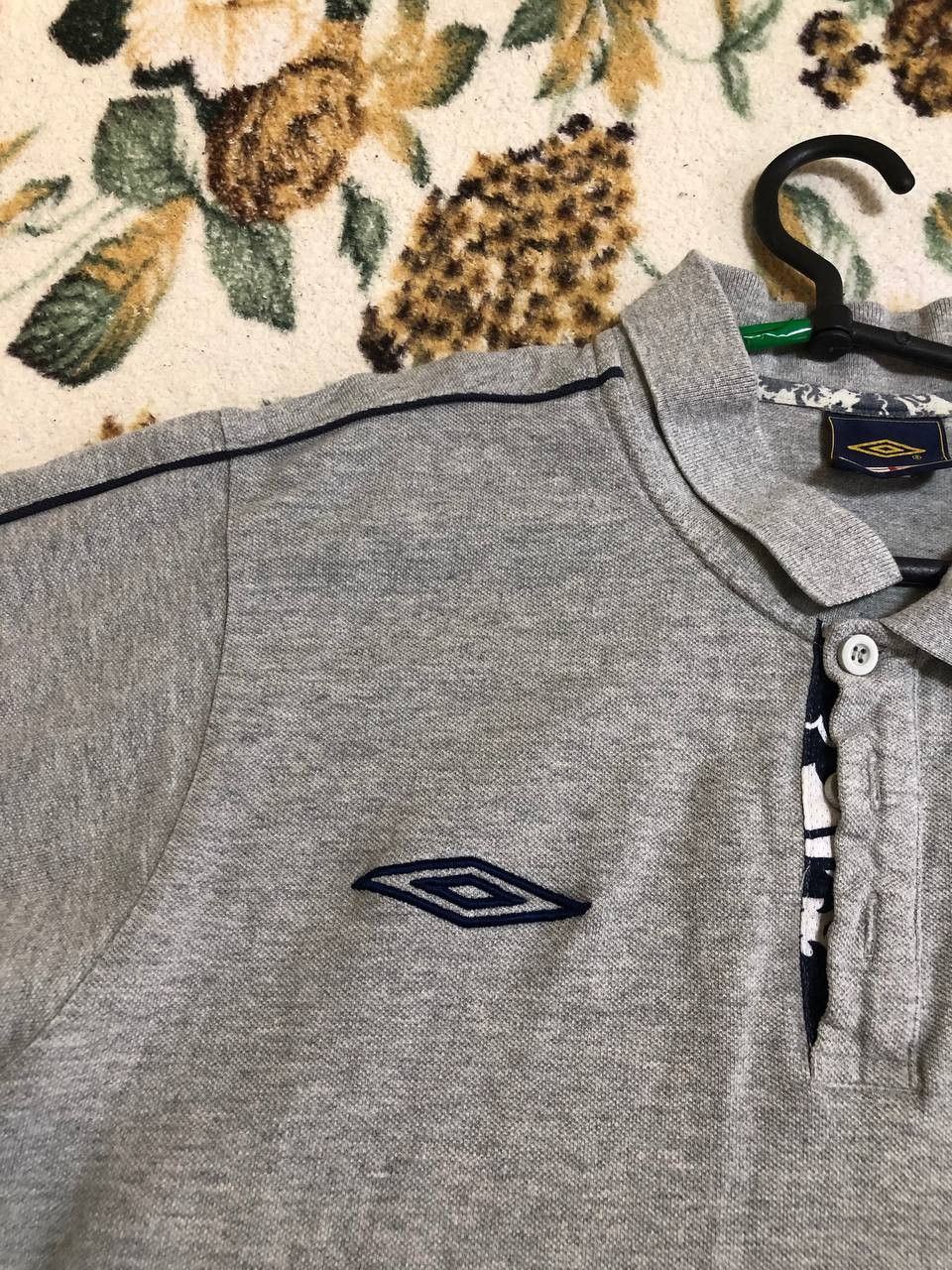 Umbro Umbro England 1994/96 Training Polo Vintage Gray Size US XL / EU 56 / 4 - 15 Thumbnail