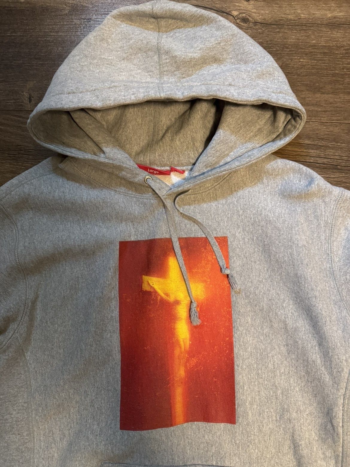 Supreme Supreme Crucifix Hoodie Size US L / EU 52-54 / 3 - 2 Thumbnail
