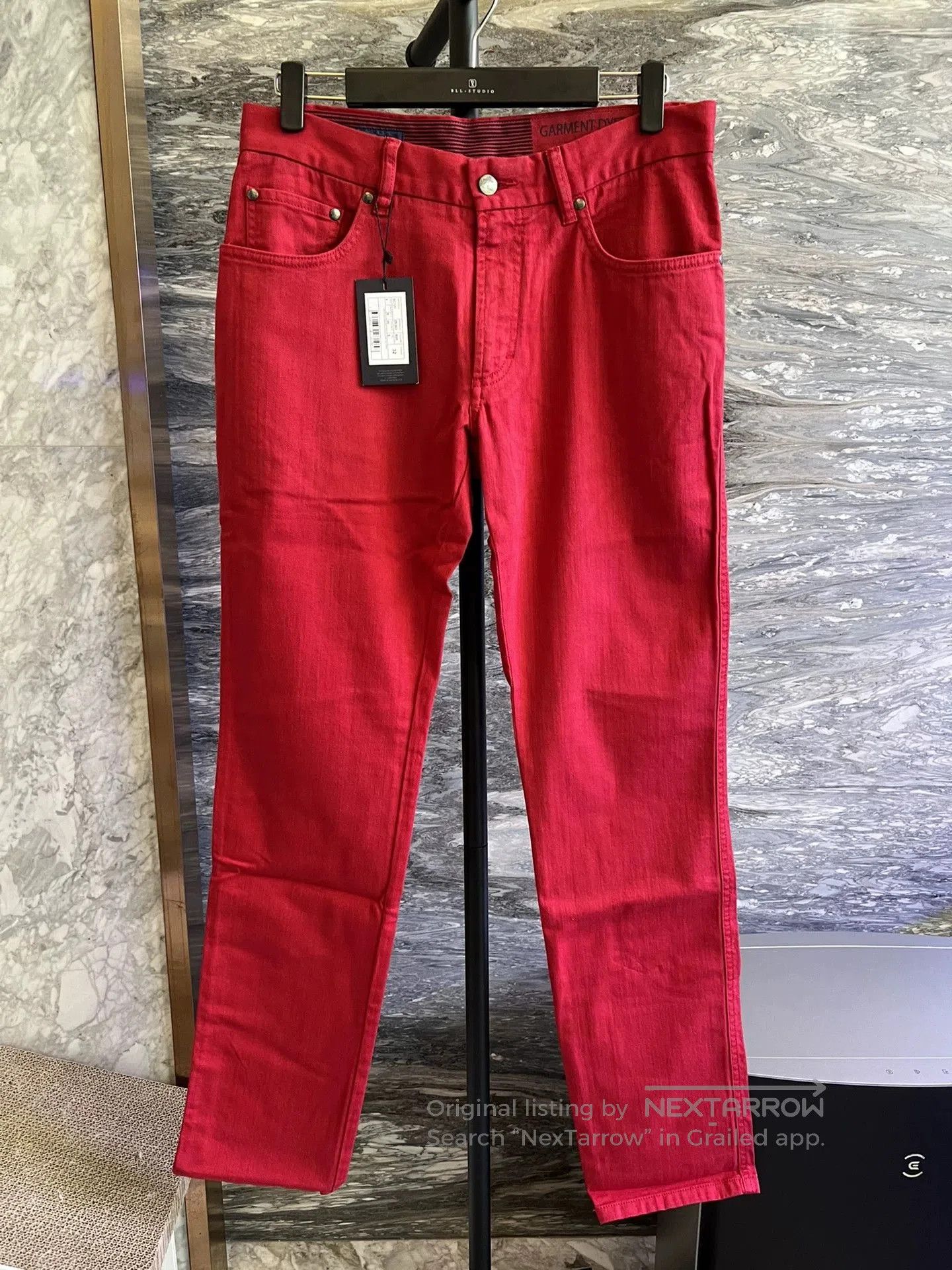 Ermenegildo Zegna Zegna Sport Cotton Slim Fit Jeans. Size US 32 / EU 48 - 1 Thumbnail