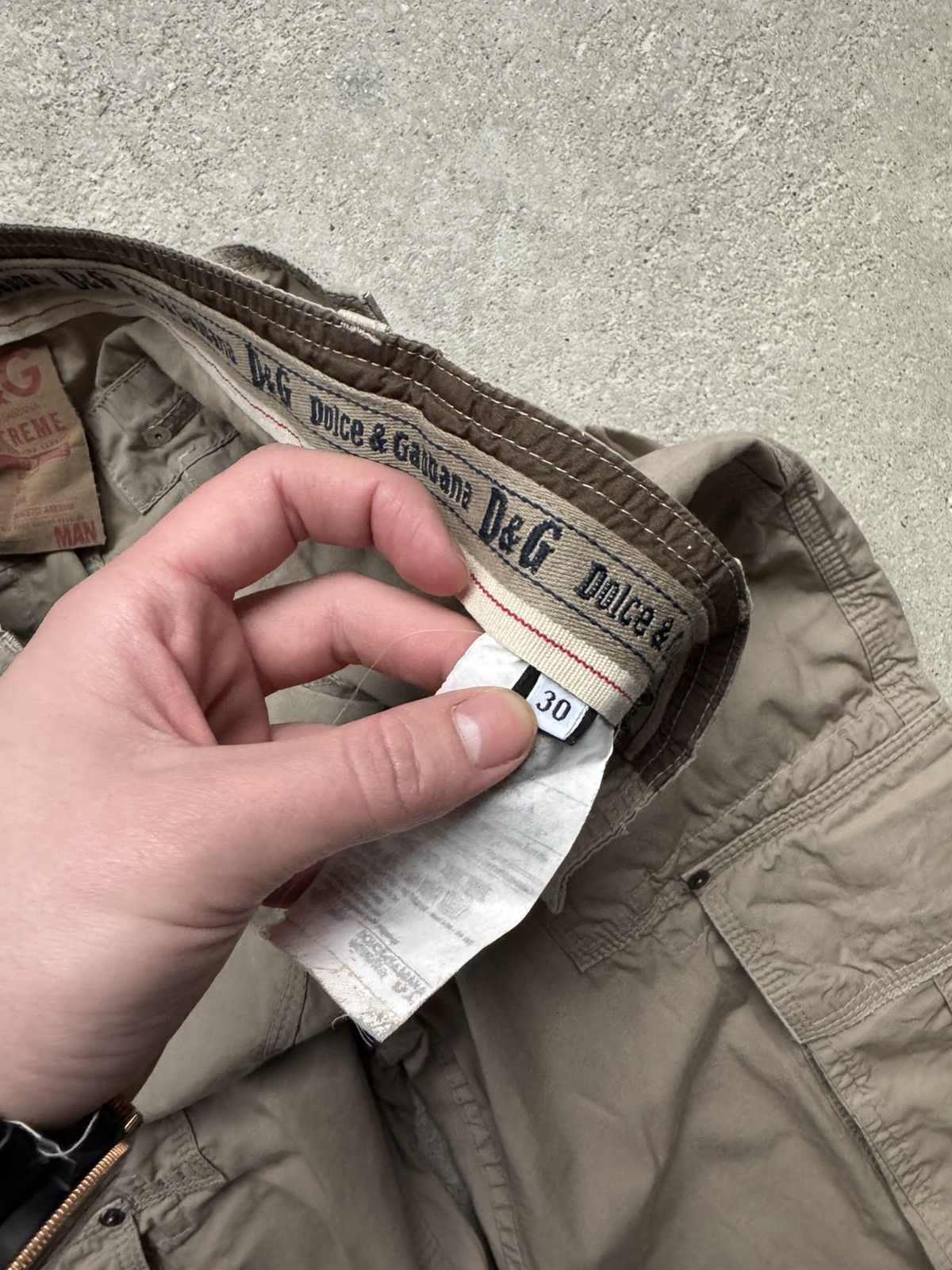 Dolce & Gabbana Archival Dolce&Gabbana Cargo Multipocket Pants Size US 30 / EU 46 - 14 Thumbnail