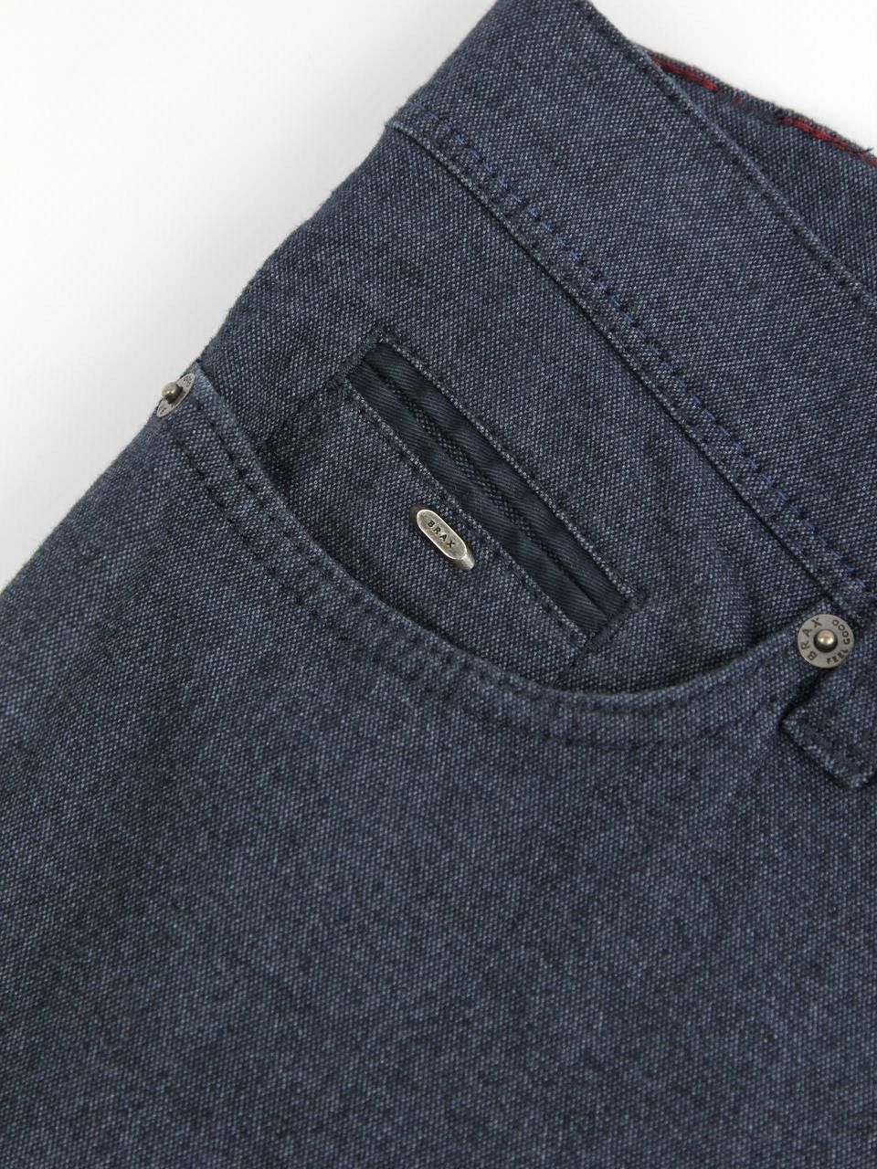 BRAX BRAX Knitted blue pants Straight Size US 34 / EU 50 - 6 Thumbnail