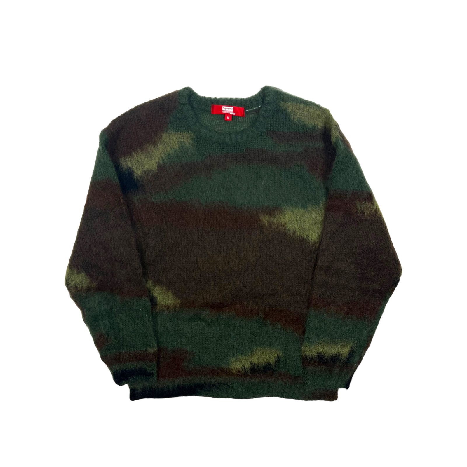 トップス Supreme JUNYA WATANABE Camo Sweater M Supreme JUNYA WATANABE COMME des GARÇONS MAN Brushed Camo