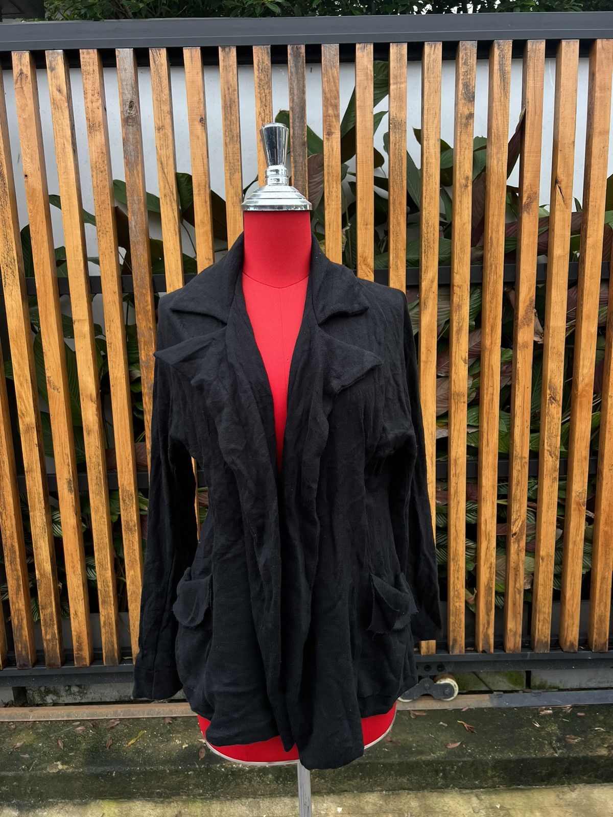 image of Yohji Yamamoto Pour Homme Noir in Black, Men's (Size Medium)