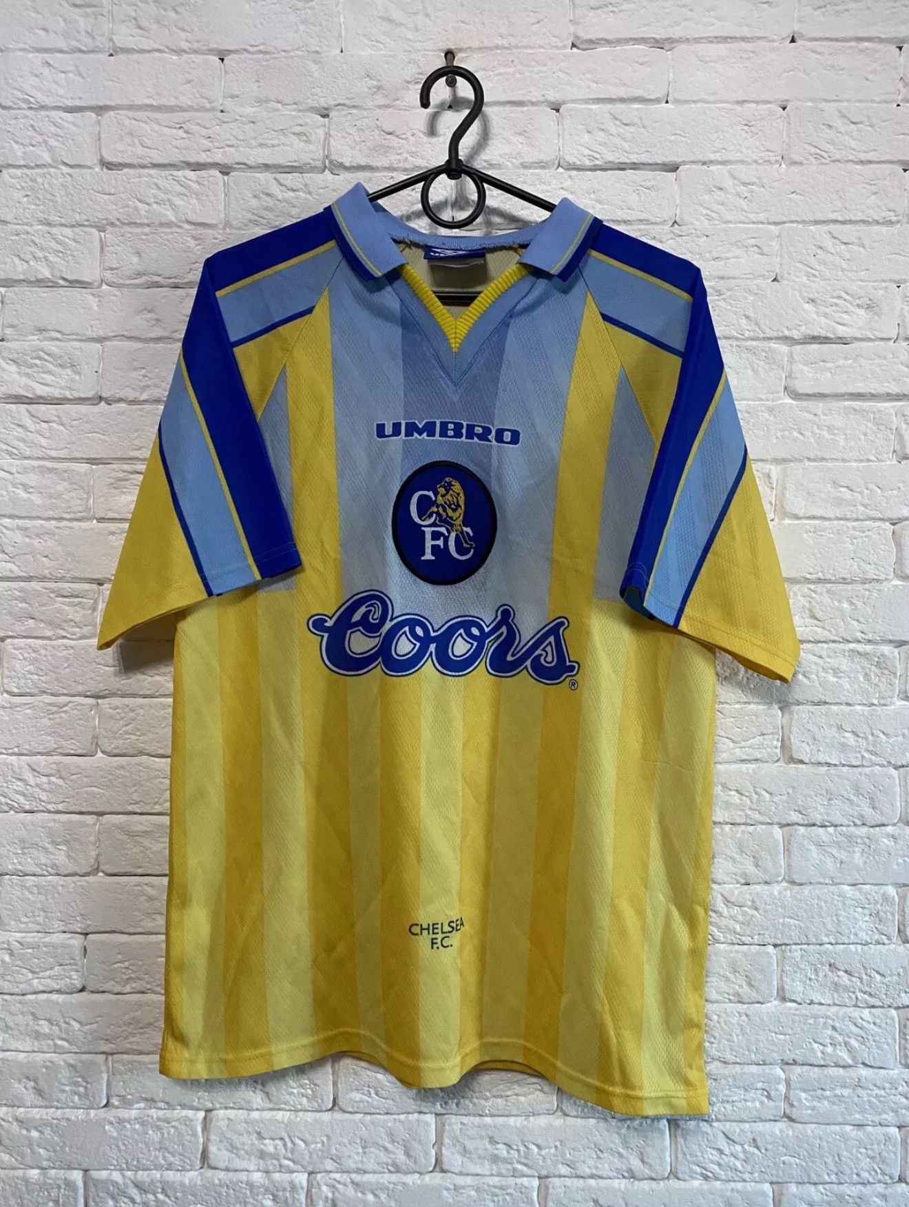 Umbro Umbro Chelsea 96/97 Jersey Away Football Shirt Sz M Size US M / EU 48-50 / 2 - 1 Thumbnail