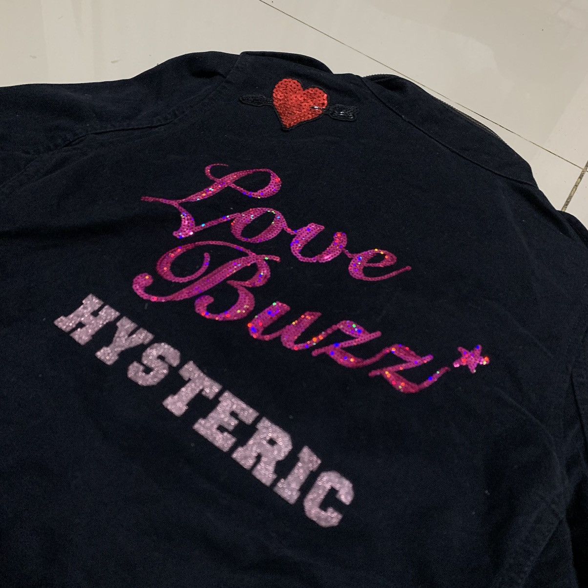 Hysteric Glamour × Japanese Brand × Vintage Vintage Rare M65 Love Buzz Hysteric Glamour Jacket Size ONE SIZE - 3 Thumbnail