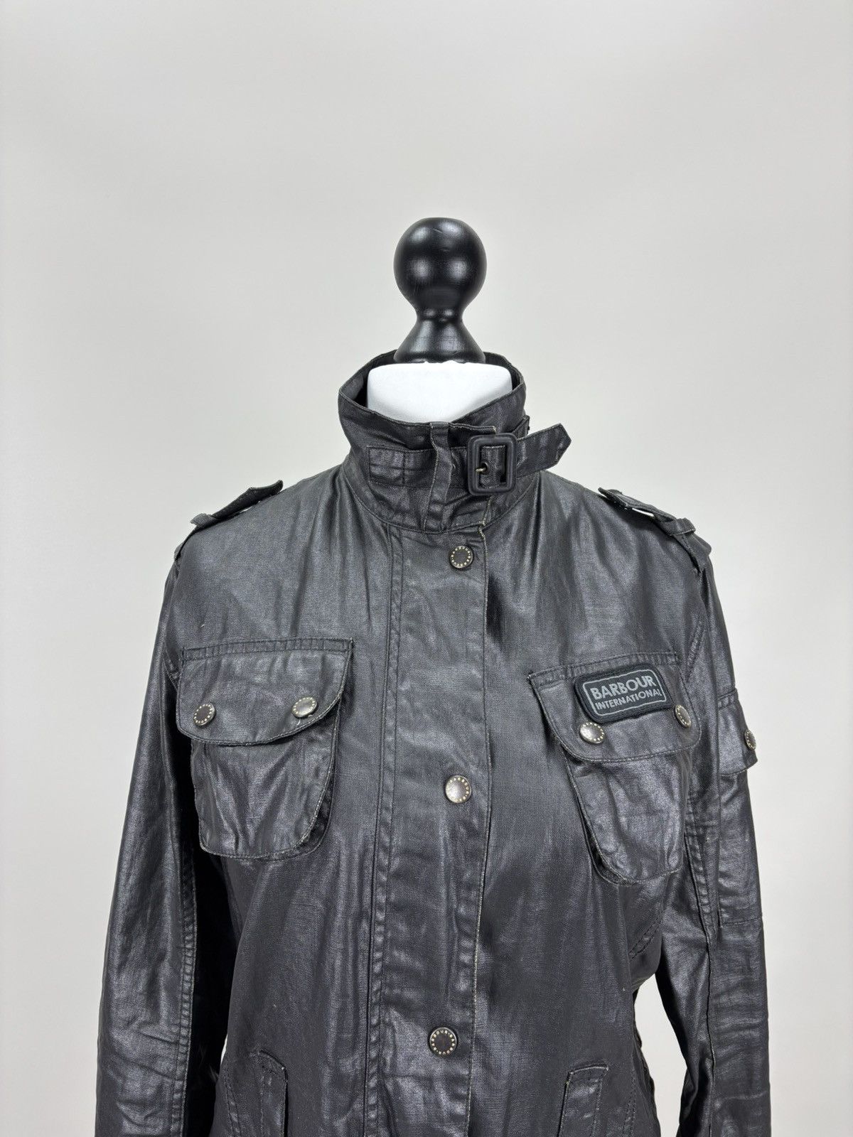 Barbour × Vintage Womens jacket Barbour Duralinen International Size 8 Size M / US 6-8 / IT 42-44 - 3 Thumbnail