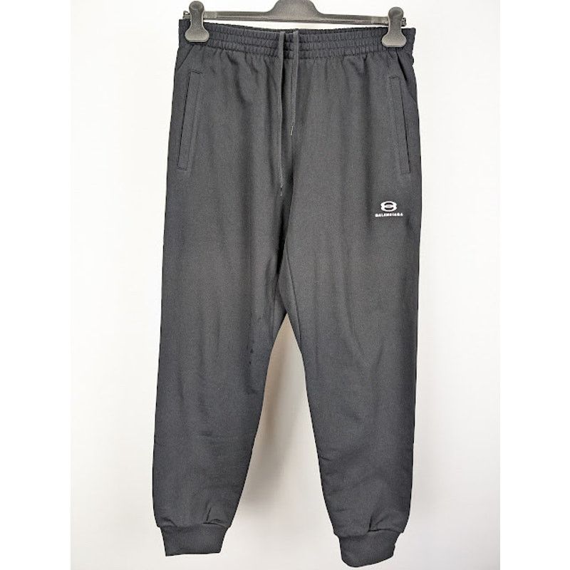 Balenciaga o1rshd1 Untiy Logo Sweatpants & Joggers in Black Size US 36 / EU 52 - 2 Thumbnail